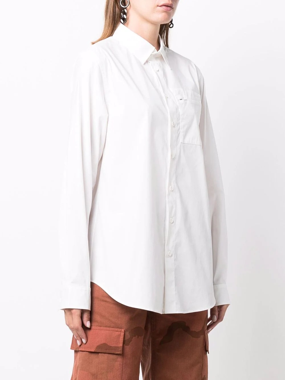 chest patch pocket shirt - 3
