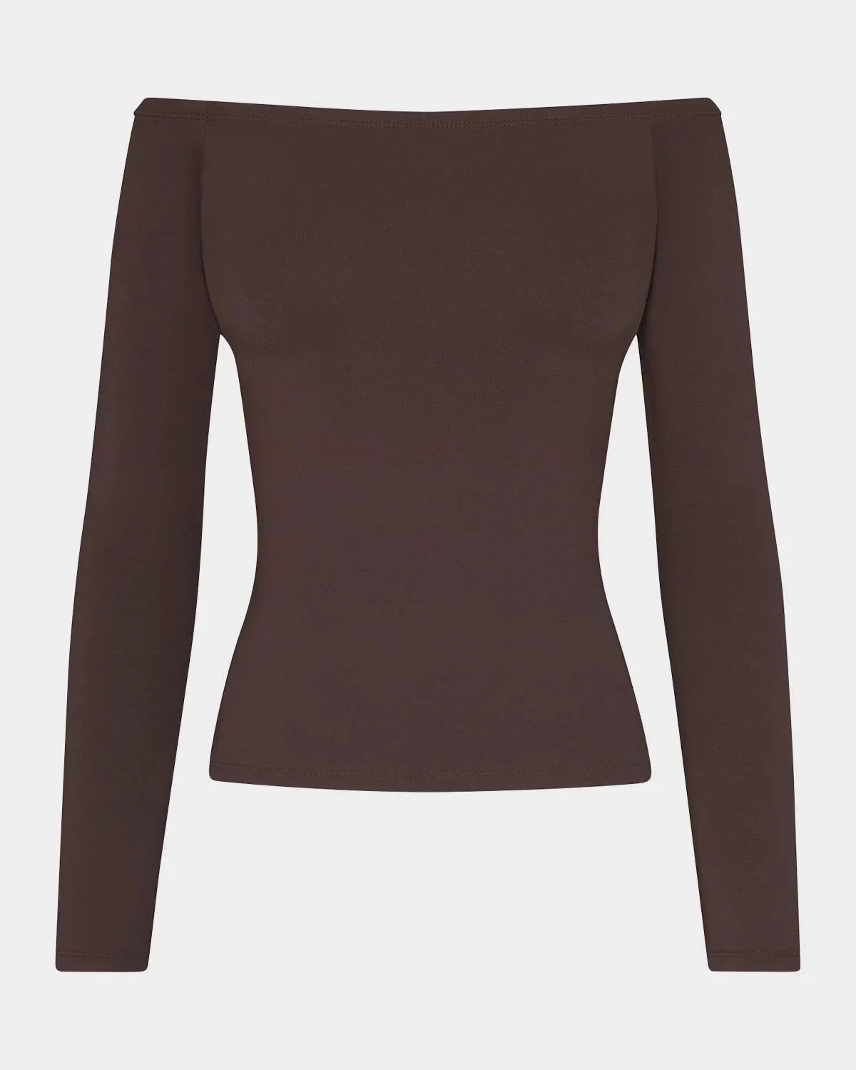 Smooth Layers Off-Shoulder Top - 1