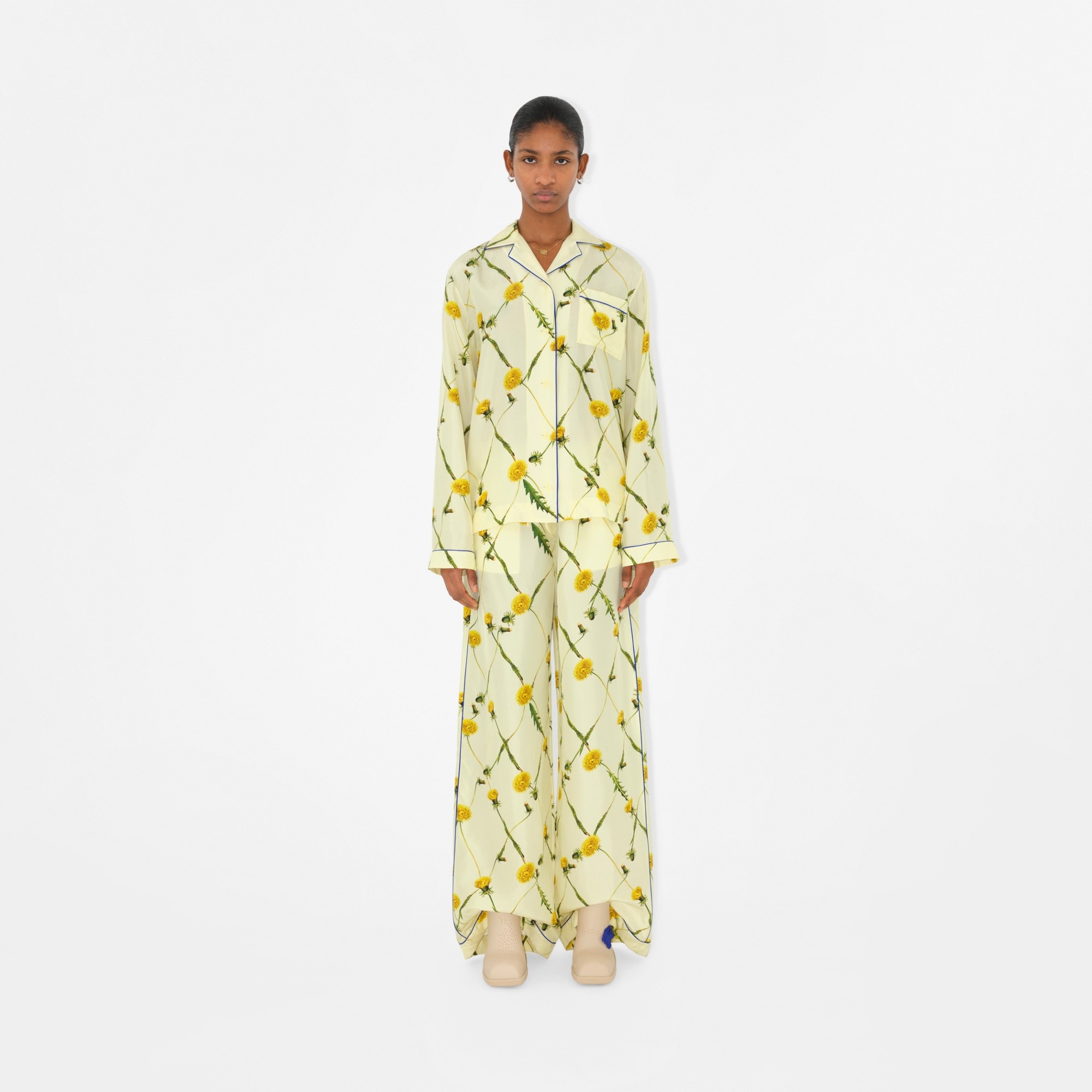 Dandelion Silk Pyjama Shirt - 2