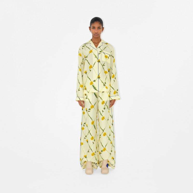 Burberry Dandelion Silk Pyjama Shirt outlook