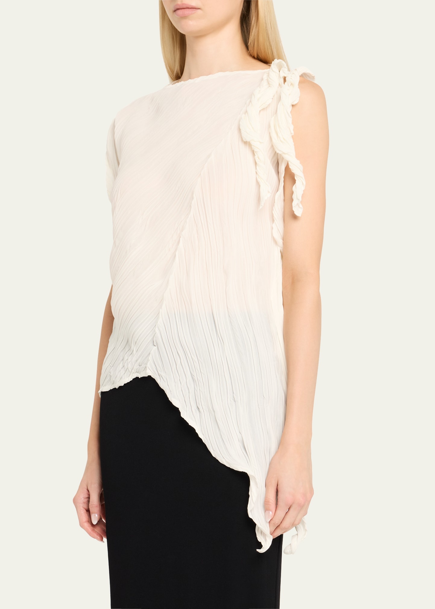 Wrinkled and Twisted Top - 4