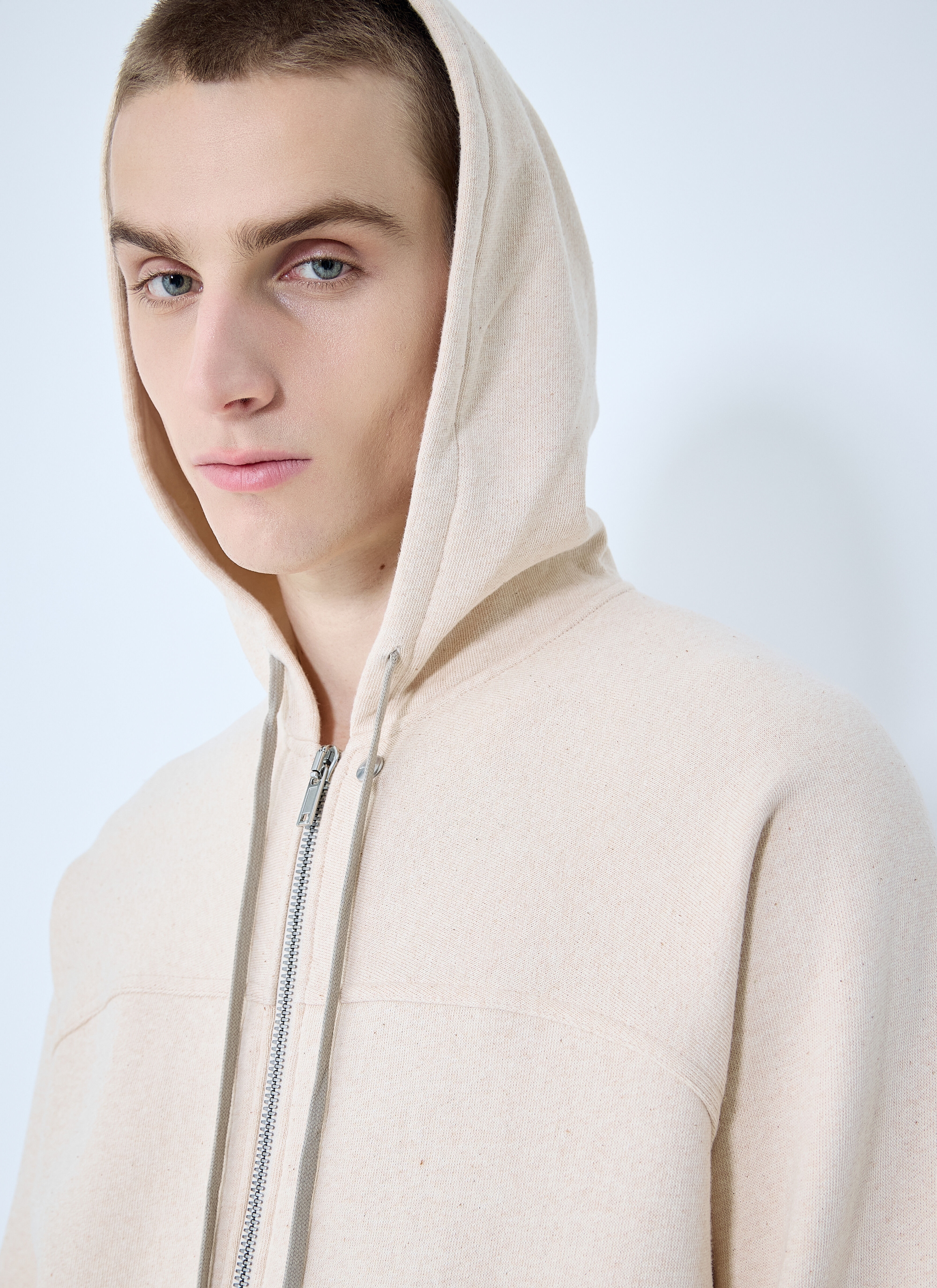 Zip-Up Hooded Sweatshirt - 5
