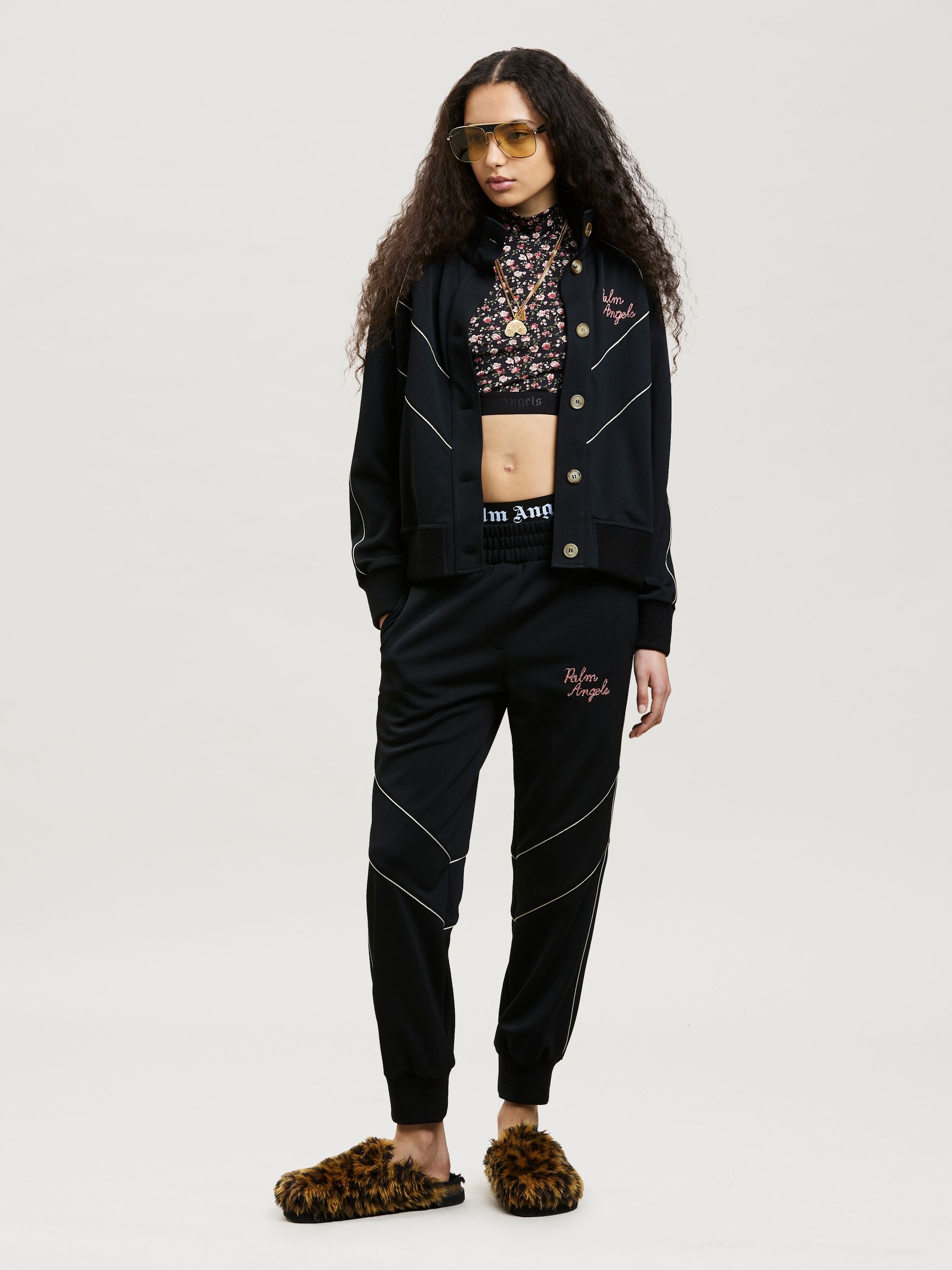 BUTTONED TRACK PANTS - 2