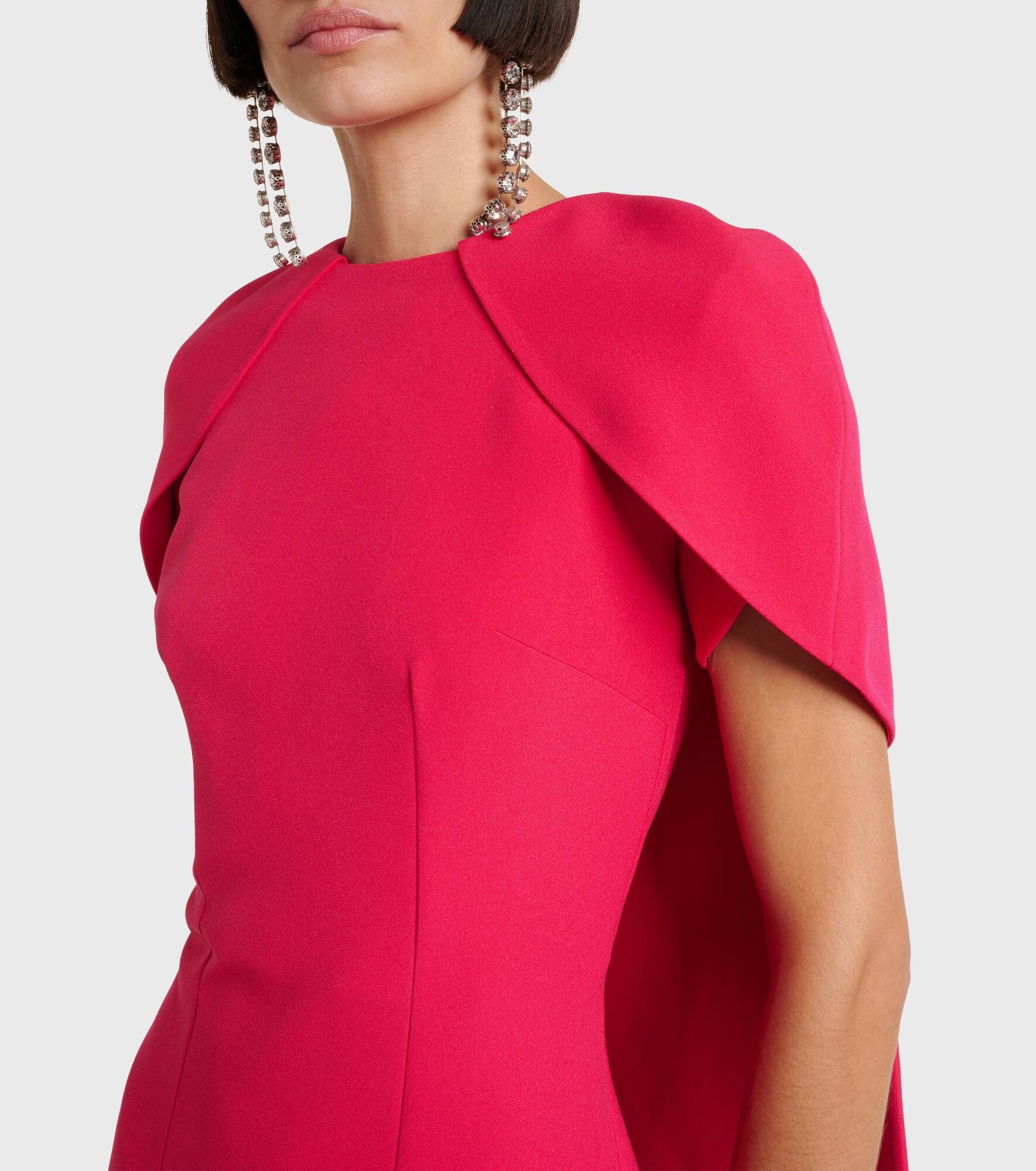 Ginkgo caped gown - 4