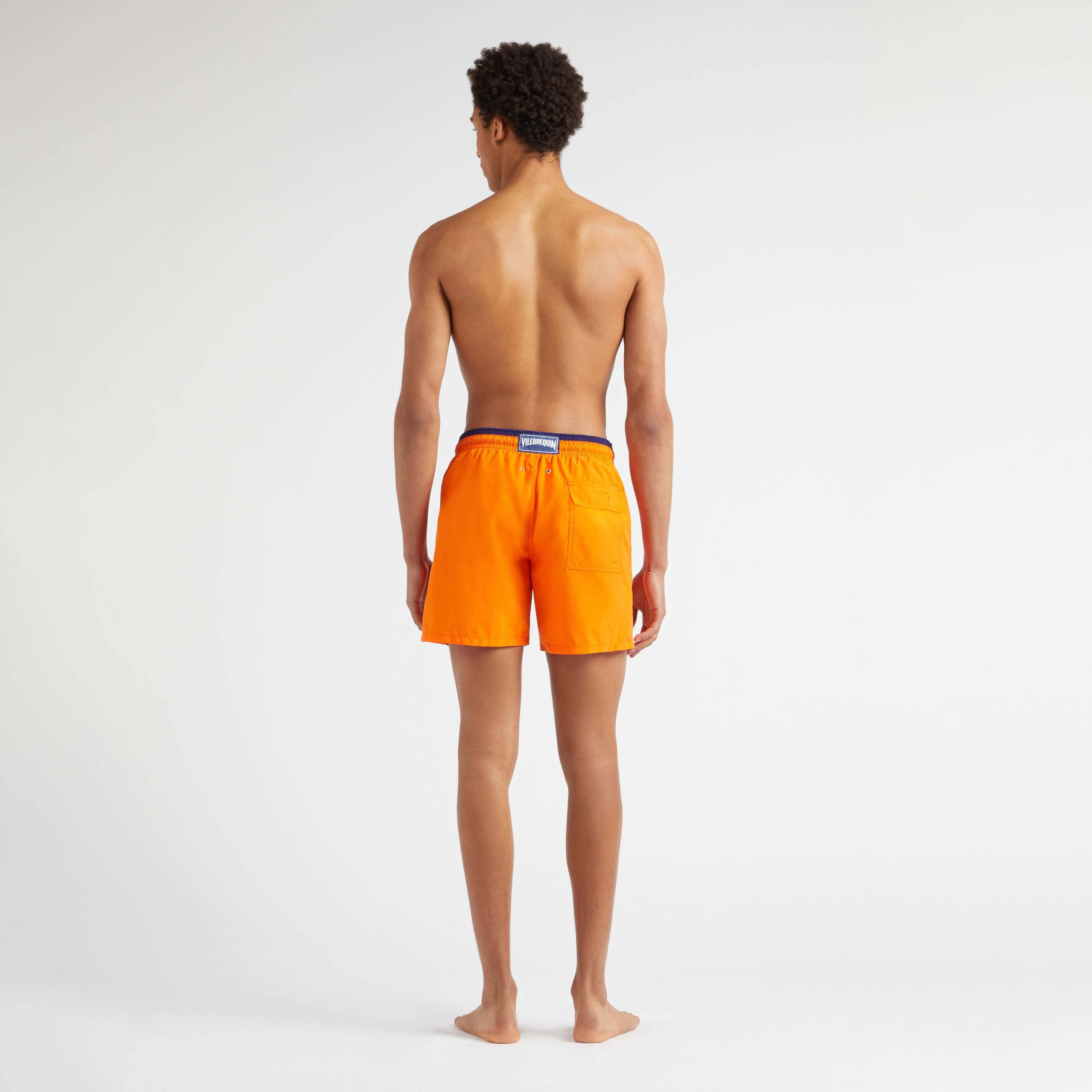 Men Swim Trunks Bicolor - 4