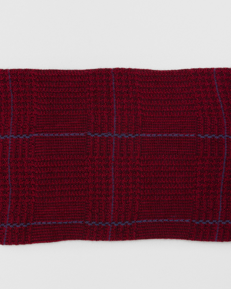 Prince of Wales Wool Long Socks 3