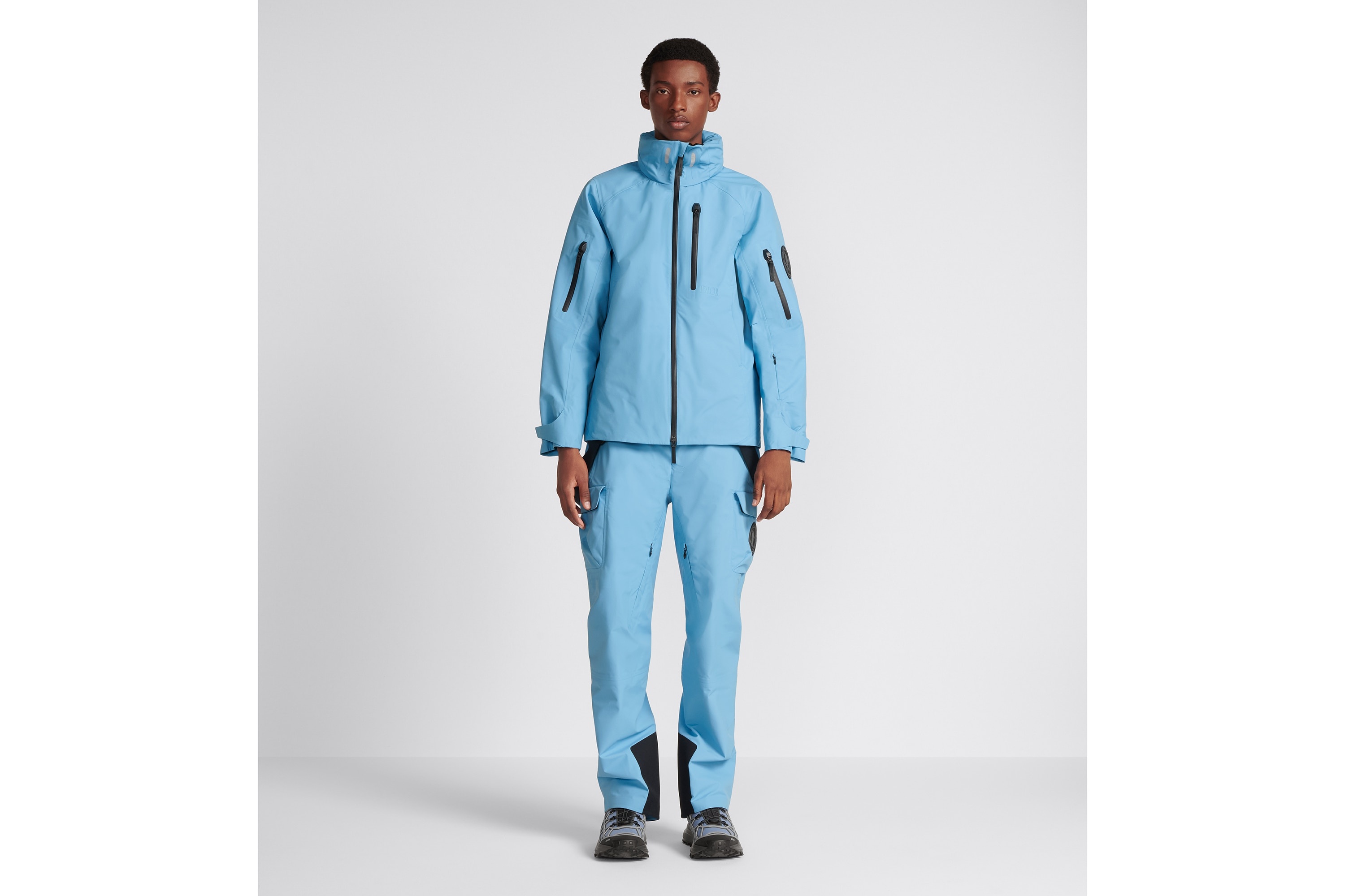 DIOR AND DESCENTE AND PETER DOIG Ski Pants with Suspenders - 5