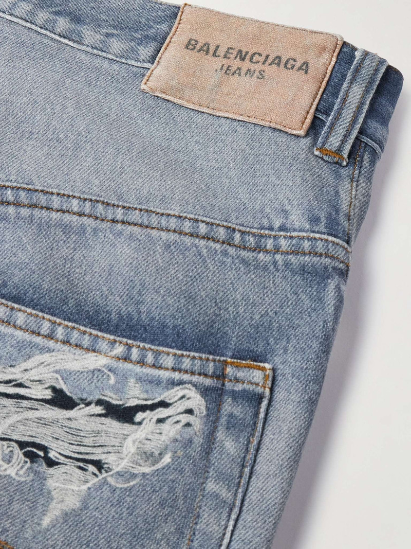 Trompe L'oeil Cotton-Molleton Trousers 5
