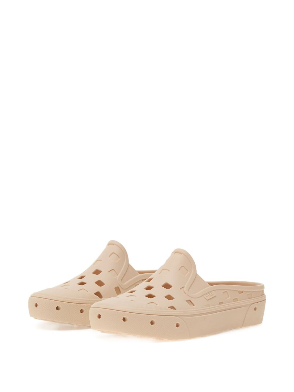 perforated slip-one sneakers - 2
