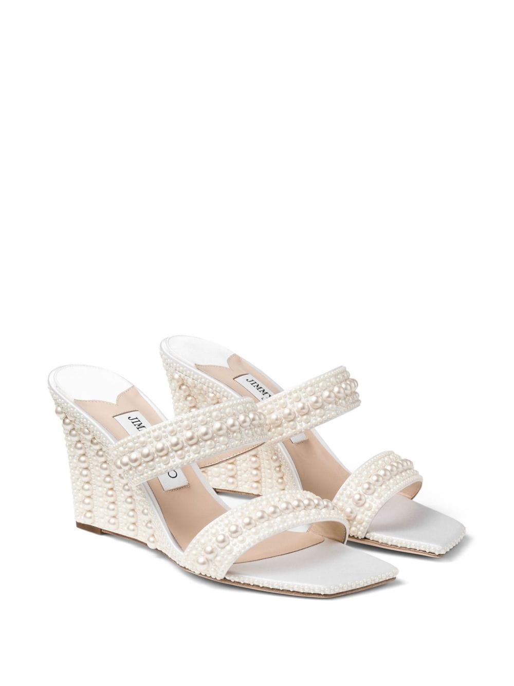 Sacoria 85mm pearl-embellished mules - 2