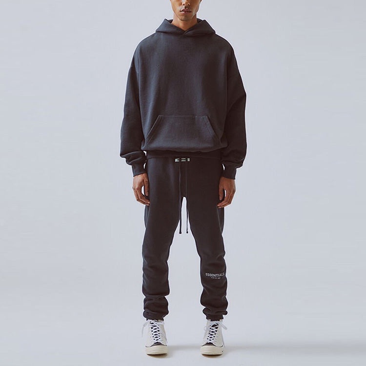 Fear of God Essentials FW19 3M Logo Pullover Hoodie 'Black' FOG-FW19-10 - 6