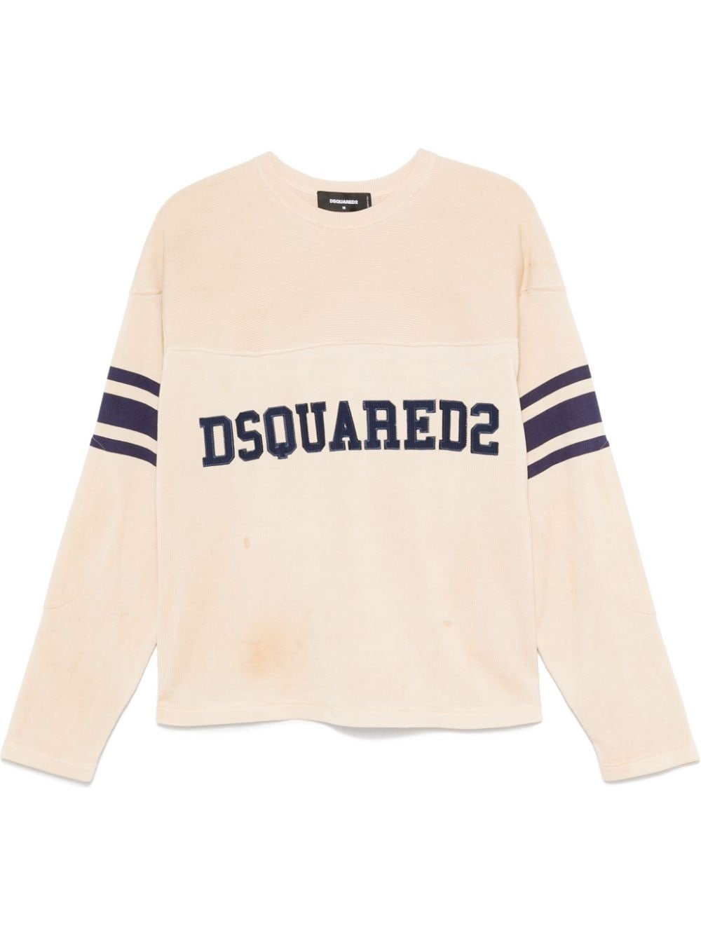 logo-embroidered sweater - 1