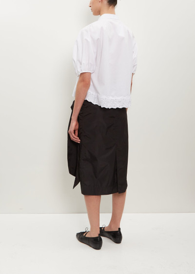Simone Rocha Pencil Skirt with Pressed Rose outlook