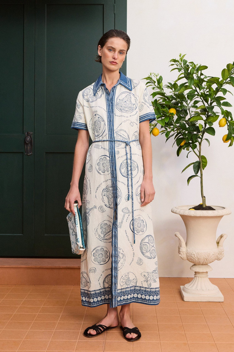 ALÉMAIS Lucky Shirtdress outlook