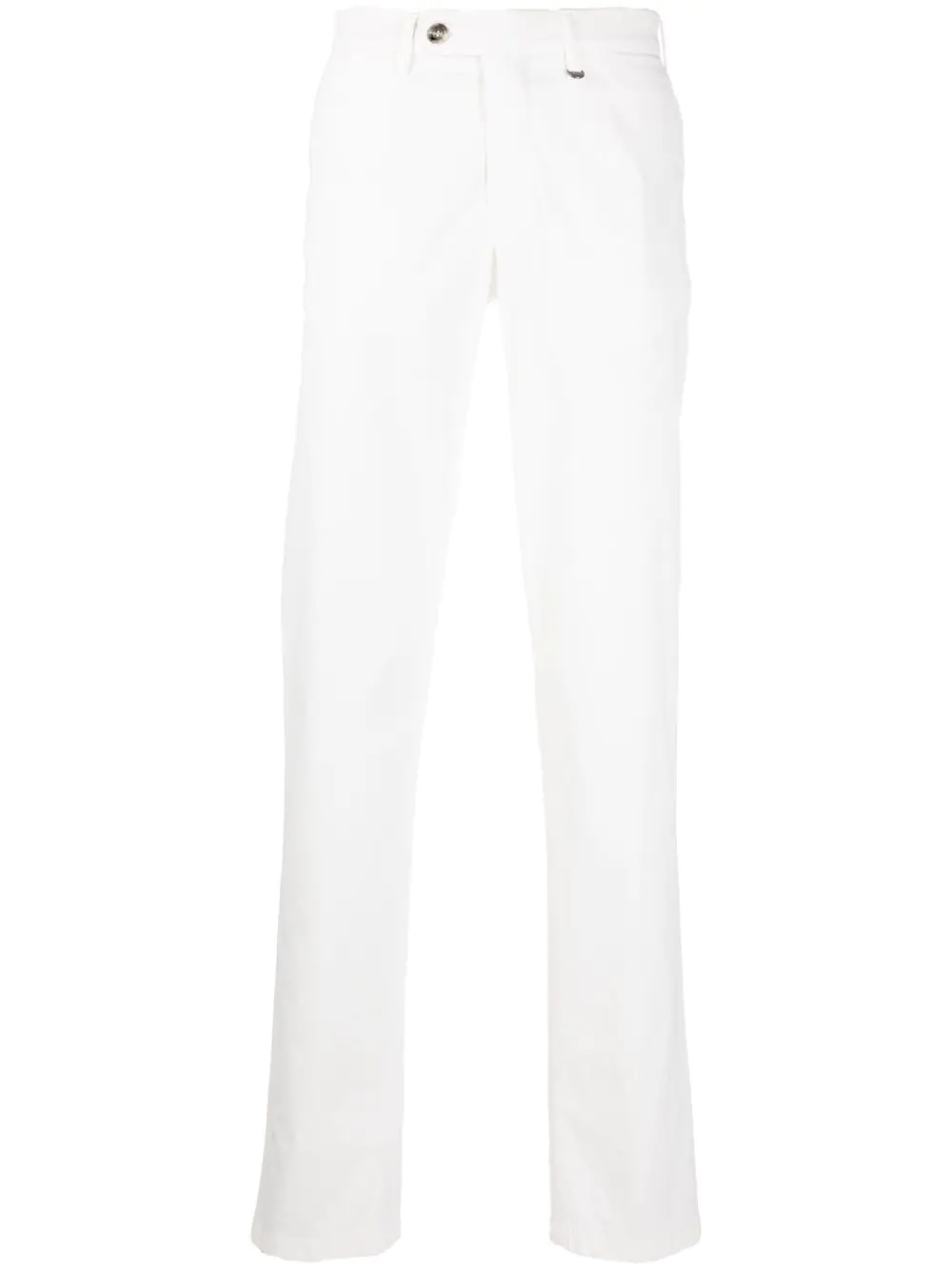 mid-rise straight-leg trousers - 1