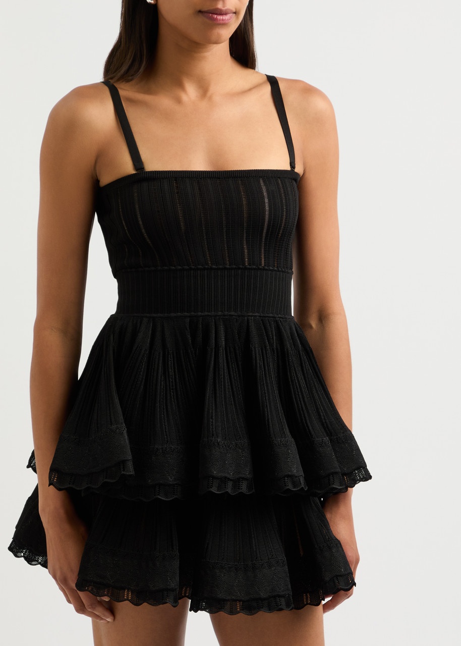 Crinoline ribbed-knit top - 2