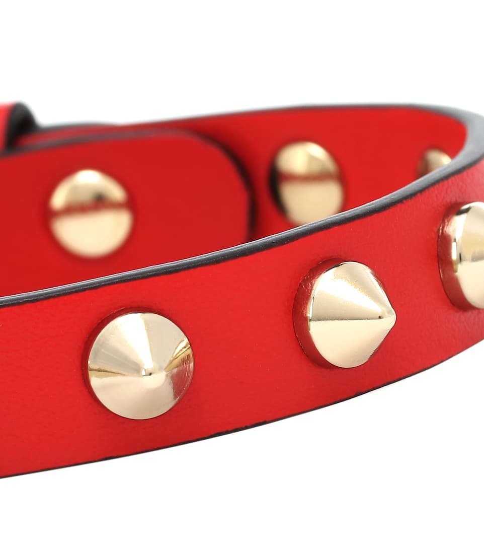 Loubilink leather bracelet - 4