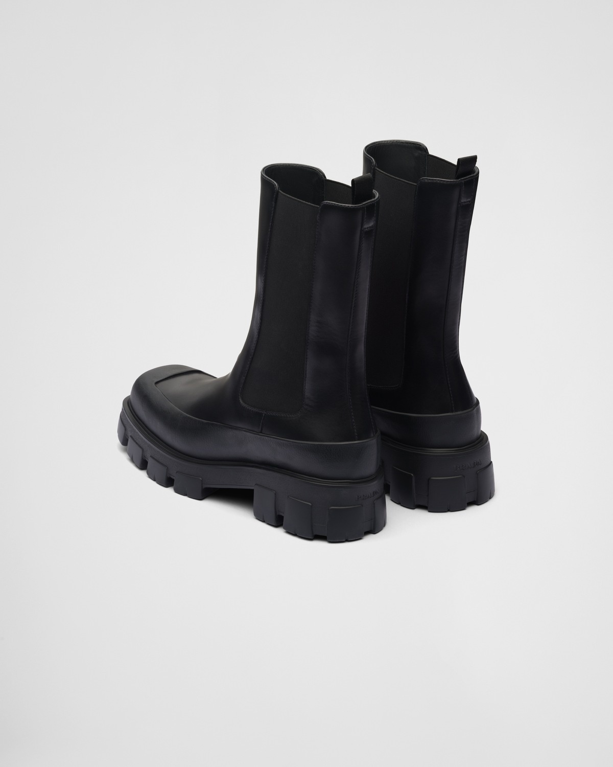Leather Chelsea boots - 5