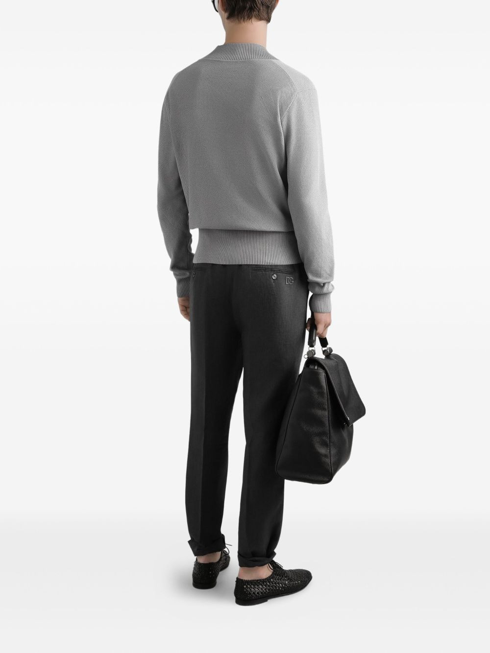 drawstring tailored trousers - 3