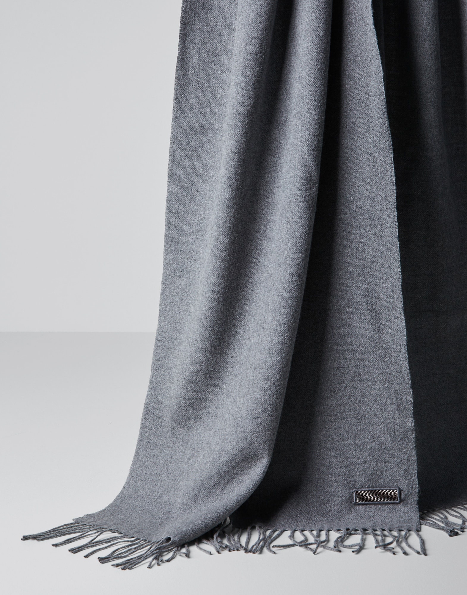 Silk scarf with monili - 1