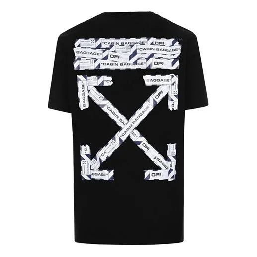 Off-White SS20 Back Arrows Sketch Short Sleeve Mens Logo Normal Fit OMAA027S201850031088 - 1