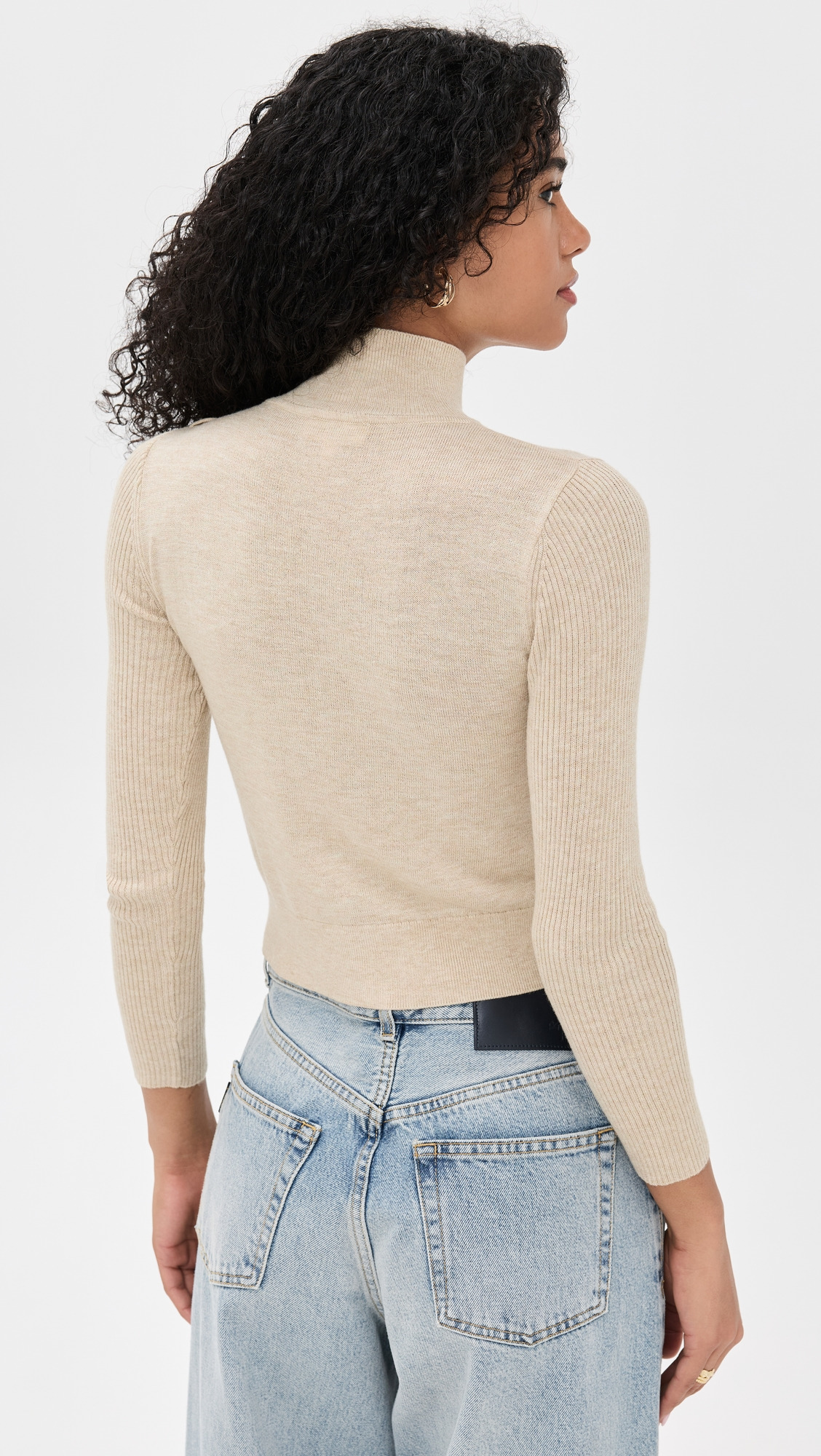 Kamdyn Crop Mock Neck - 2