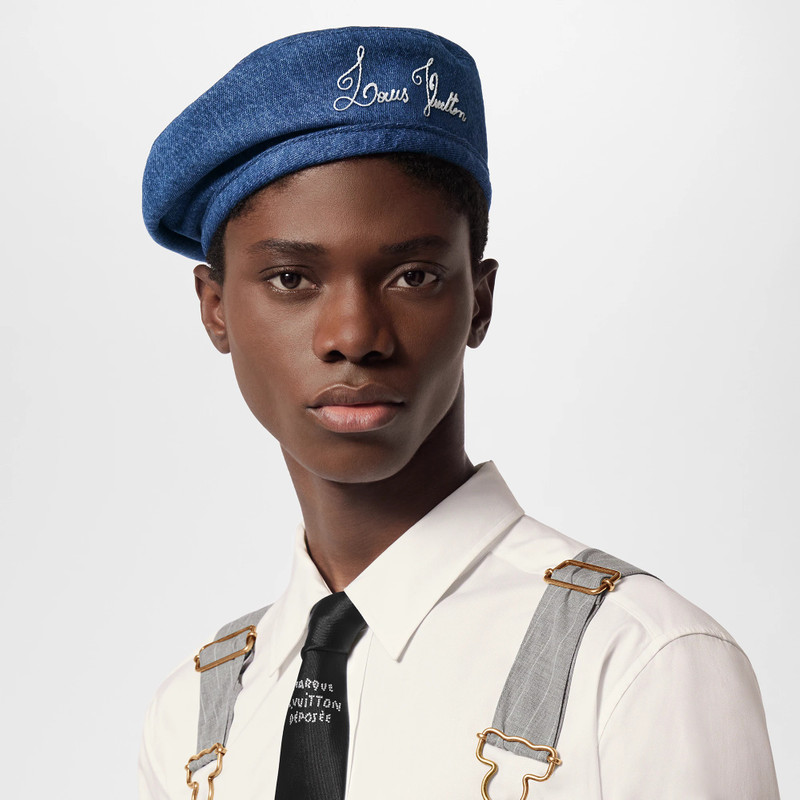 Denim Beret 4