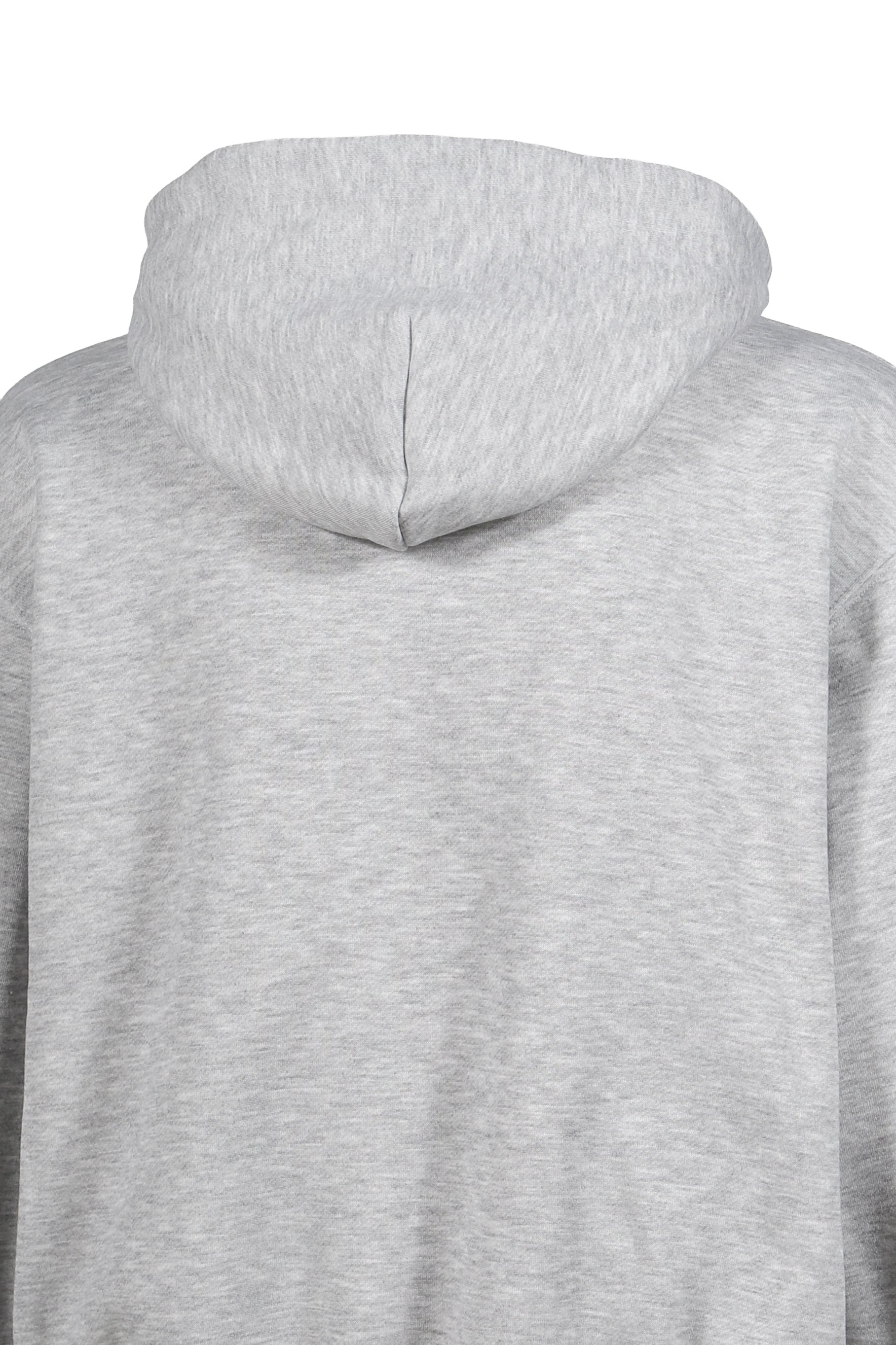 TECH SWEAT DOUBLE FACE PARKA / HEATHER GRY - 5