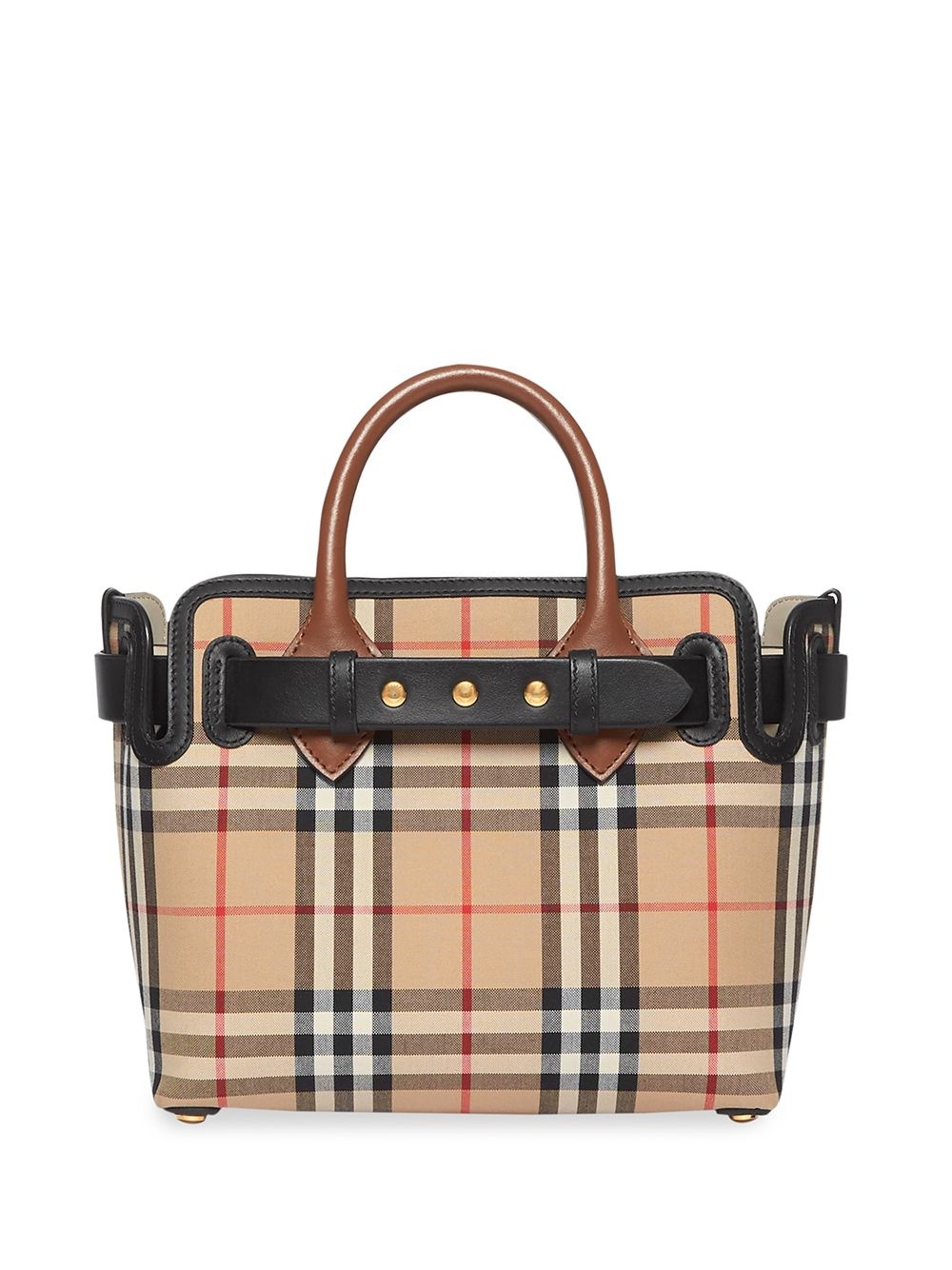 The Mini Vintage Check Triple Stud Belt Bag - 1