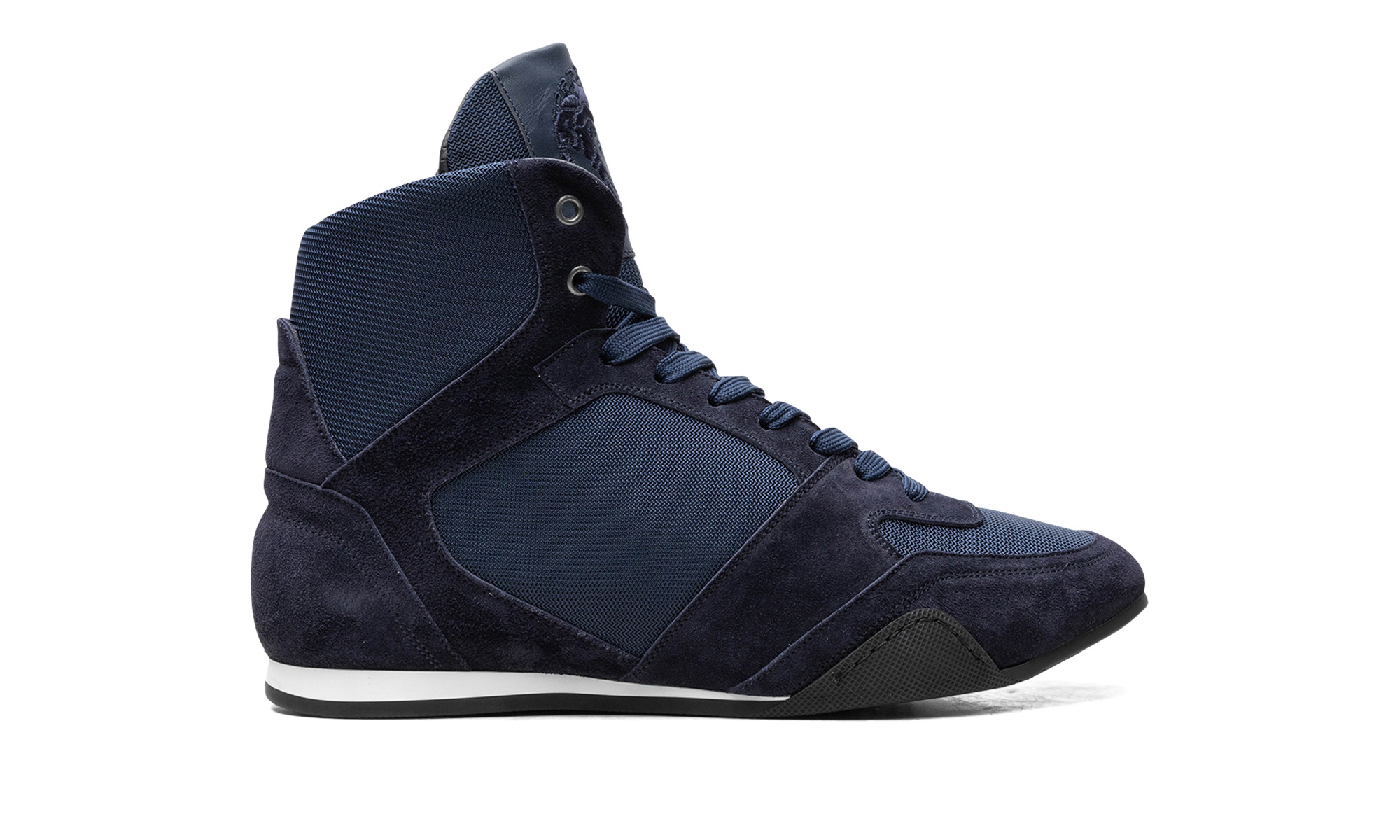 High Top Greek Key "Navy" - 6