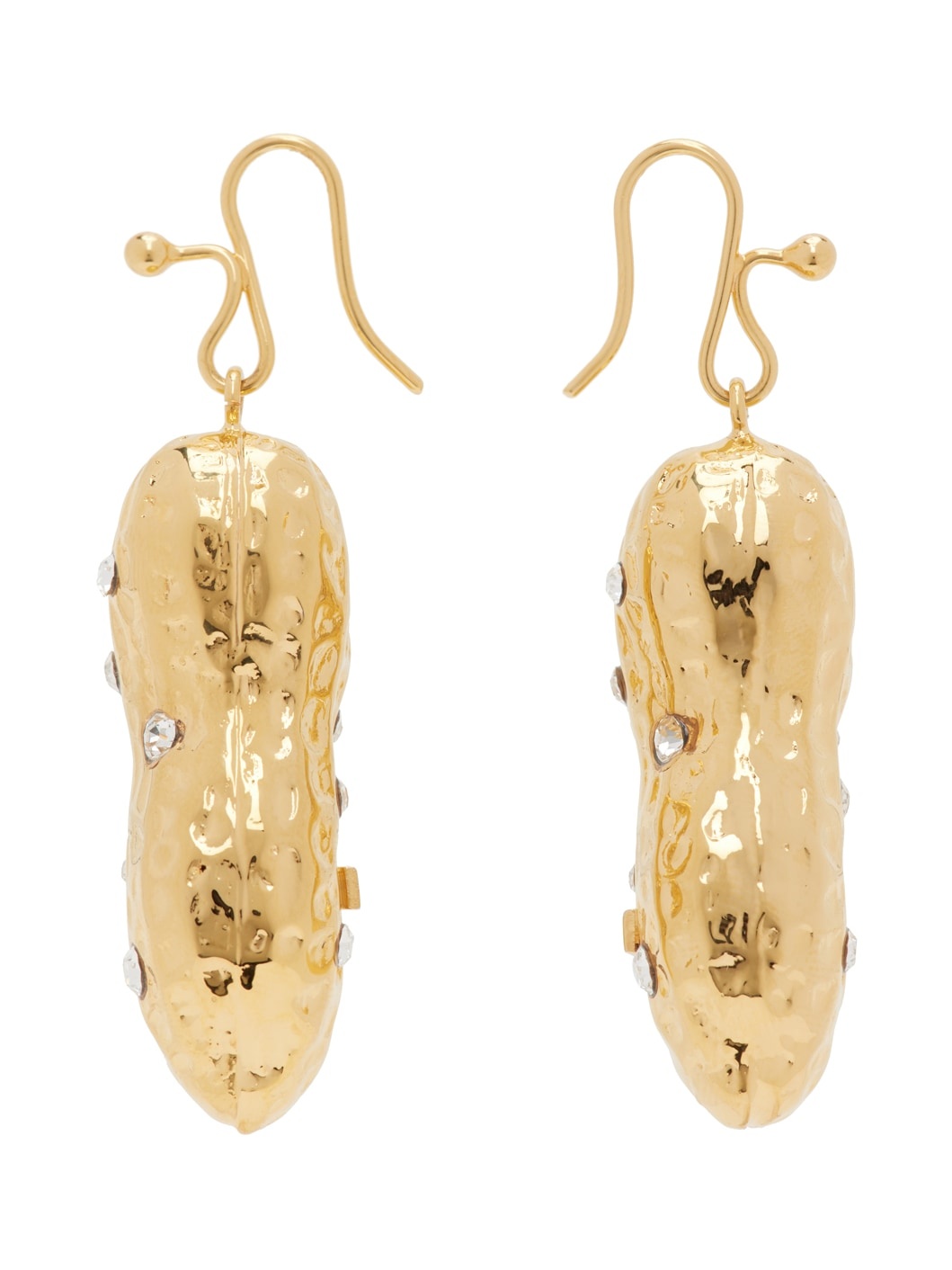 Gold Charm Earrings - 1