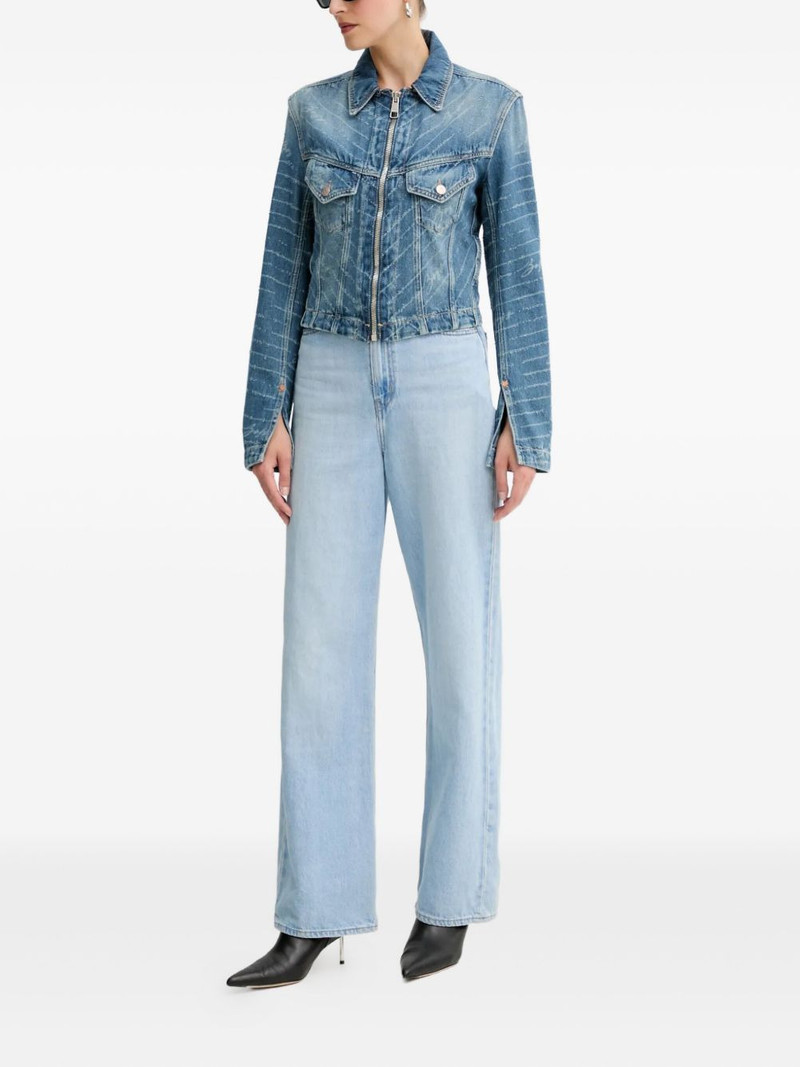 BOSS logo-print denim Jacket outlook