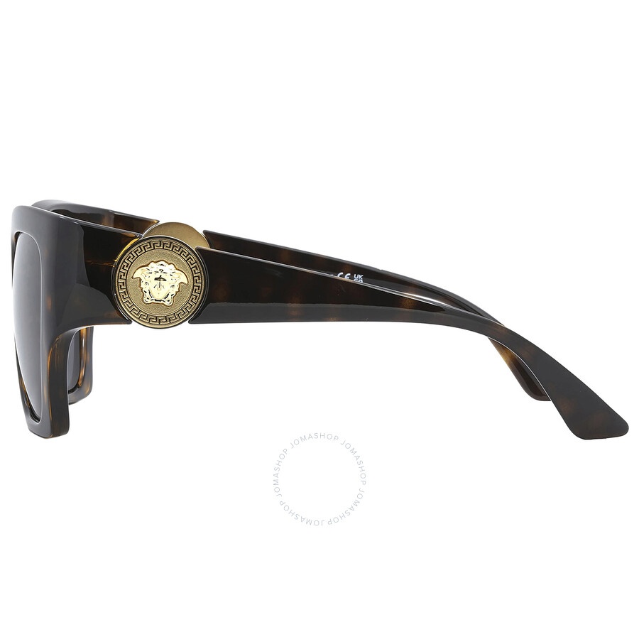 Versace Dark Grey Butterfly Ladies Sunglasses VE4452 108/87 55 - 3