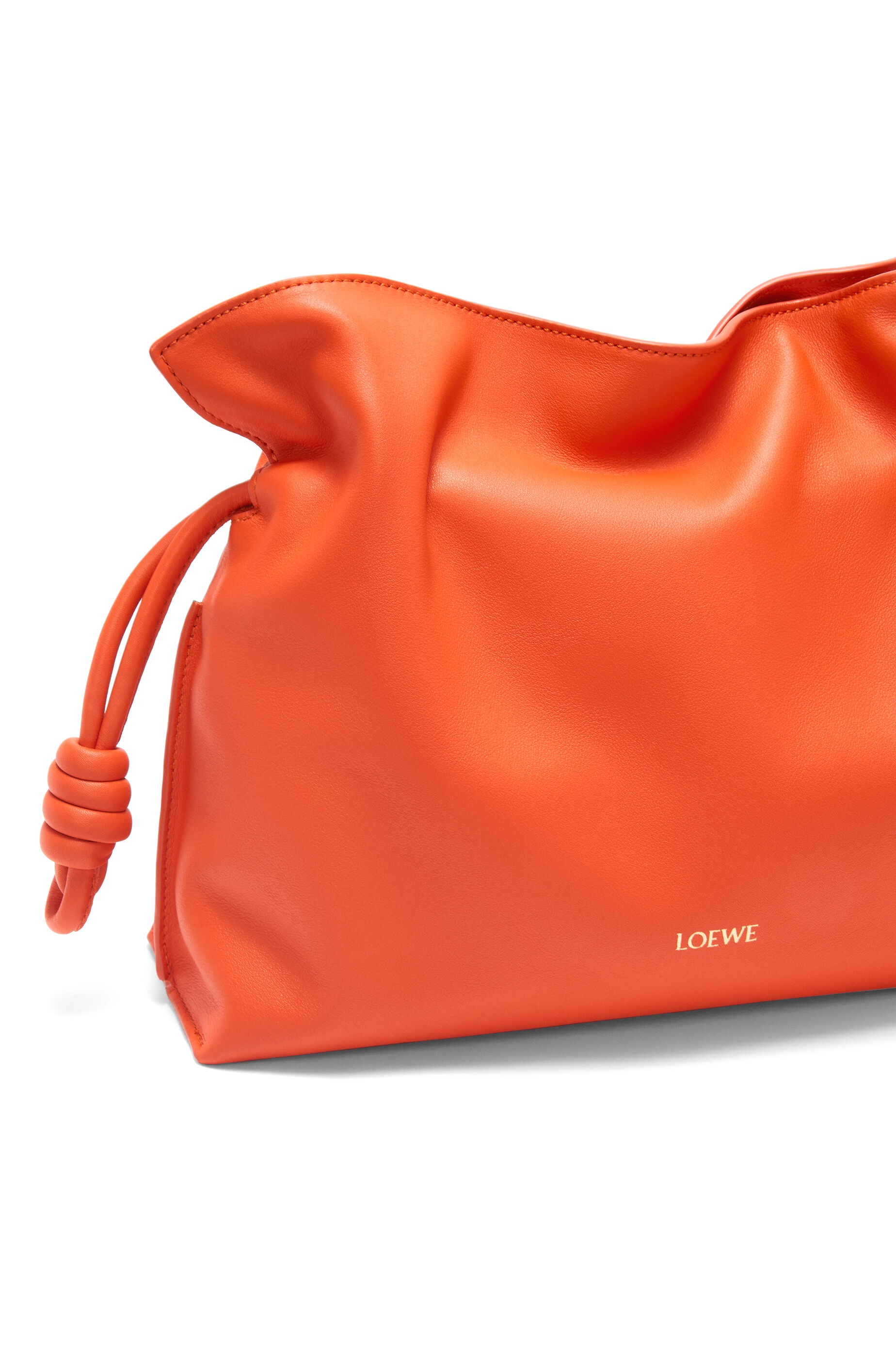 Flamenco clutch in nappa calfskin - 8