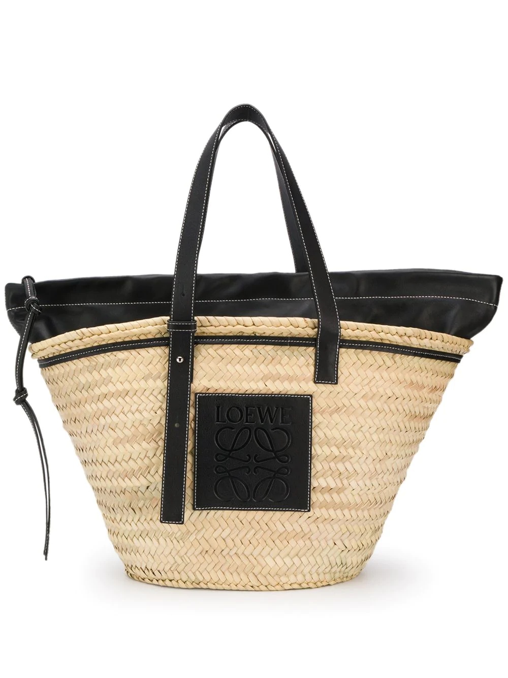 woven basket bag  - 1