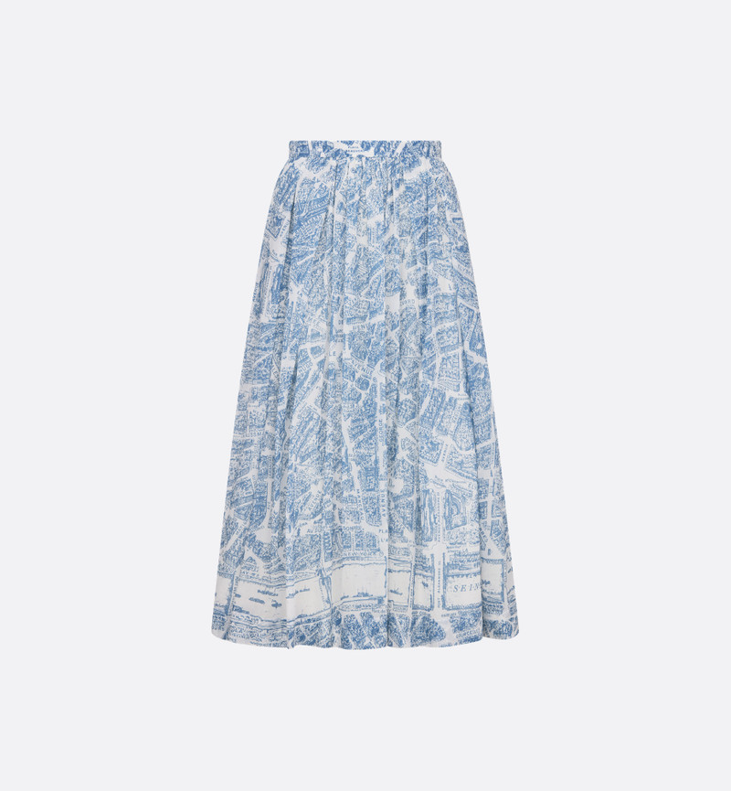 Mid-Length Pleated Skirt 1