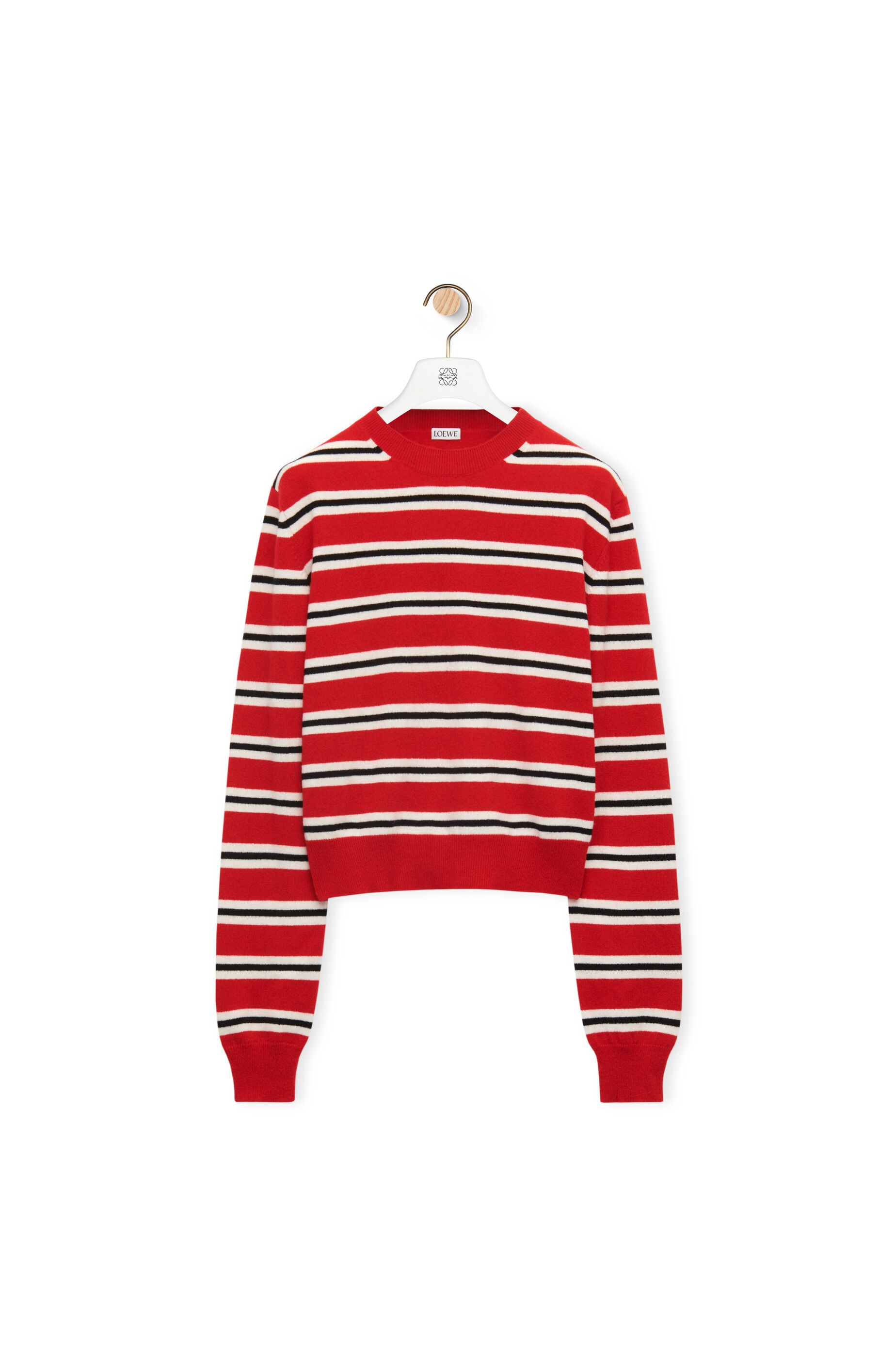 Stripe sweater in wool - 1