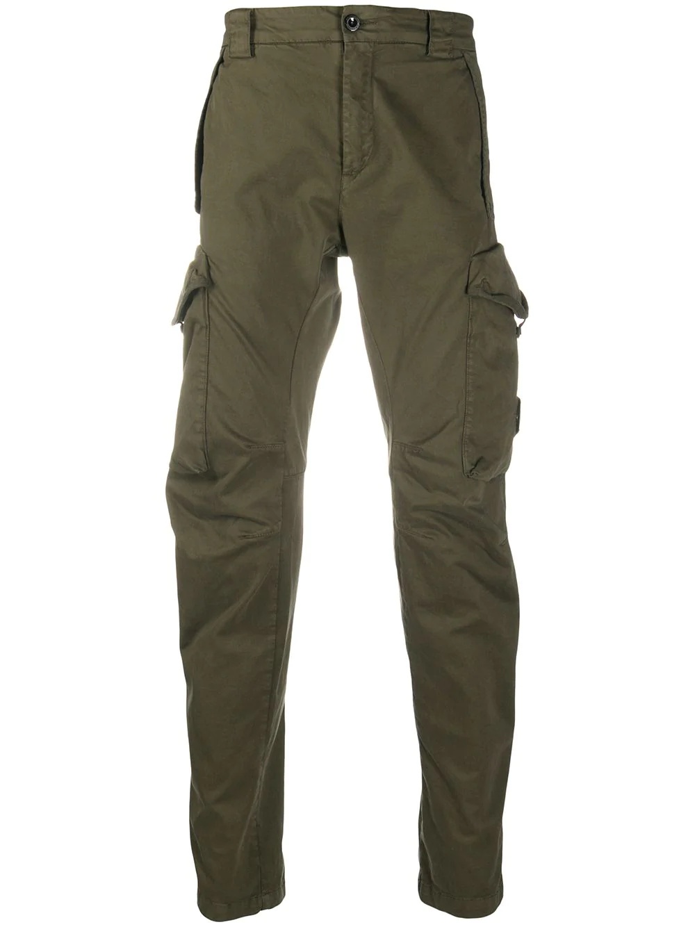 goggle patch cargo trousers  - 1