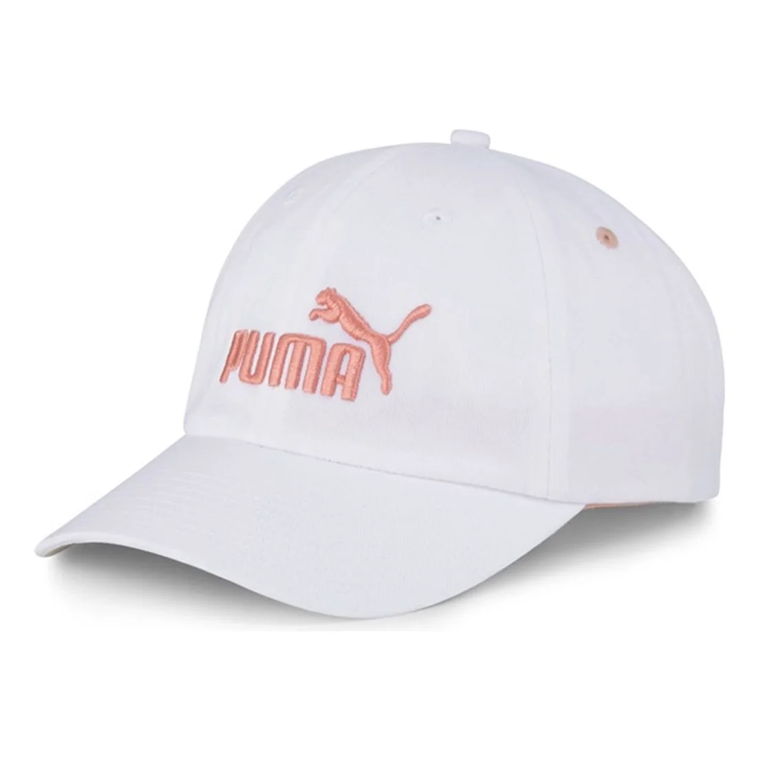 PUMA Essential Baseball Cap 'White Pink' 022416-40 - 1