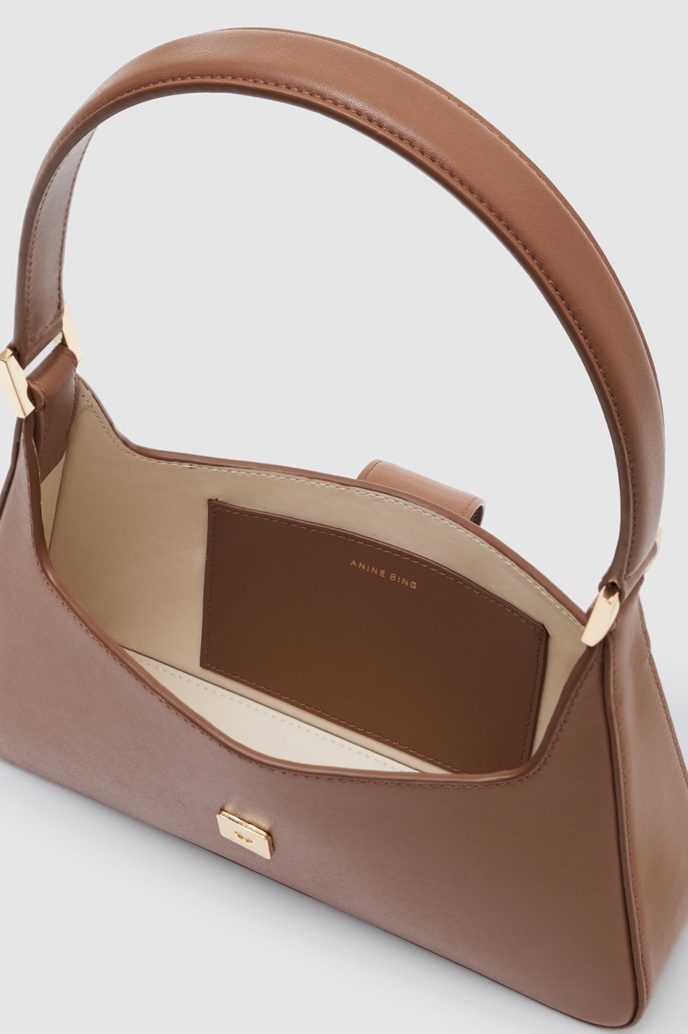 Lou Shoulder Bag - Cognac - 4