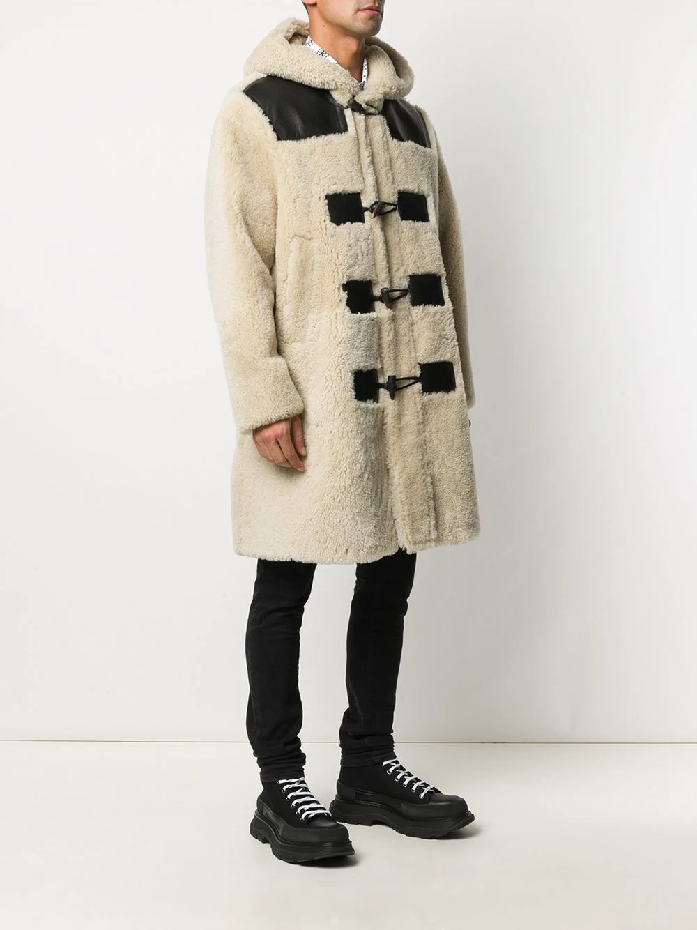 hooded duffle coat - 3