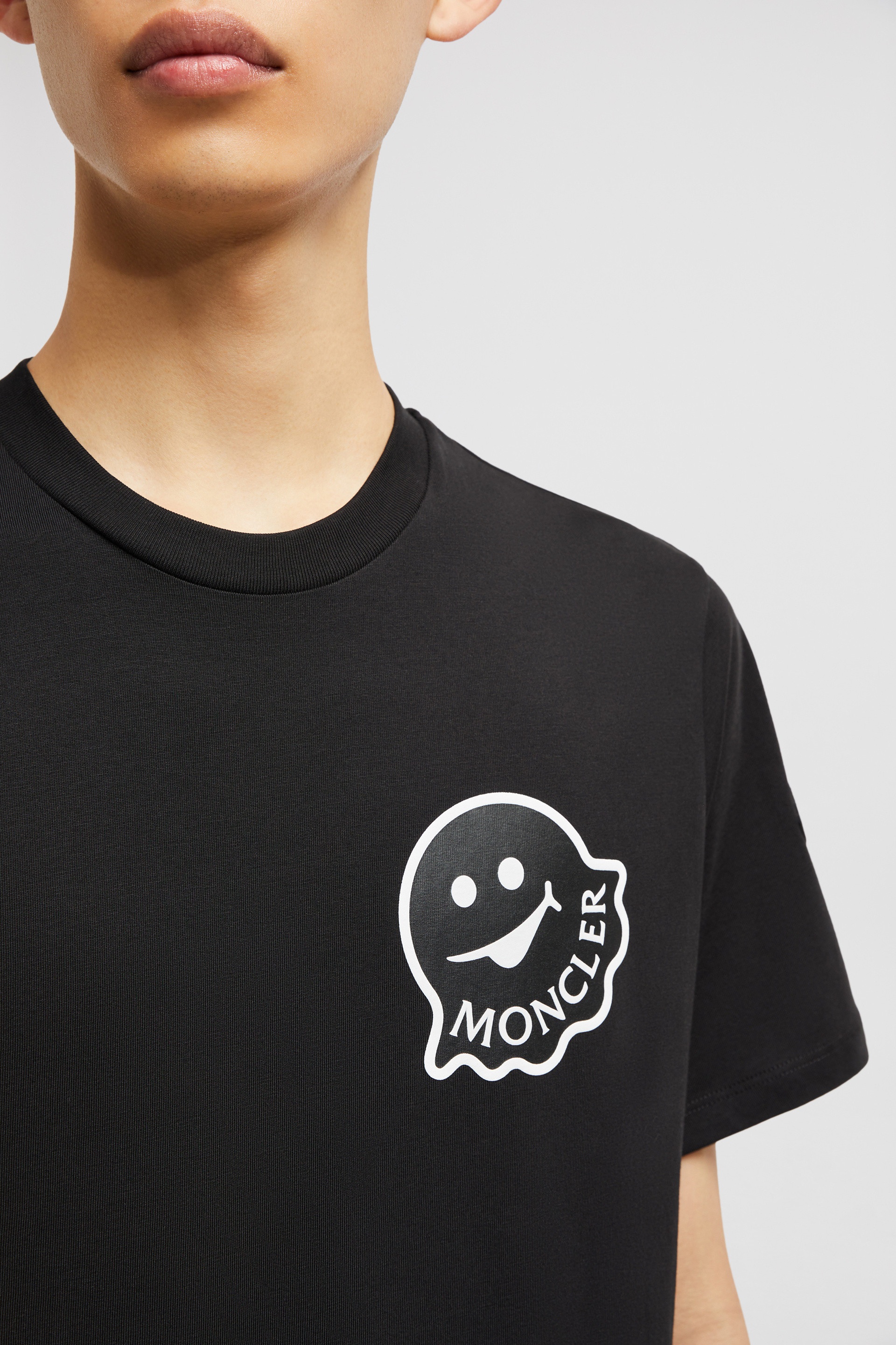 Cartoon Logo Cotton T-Shirt - 6