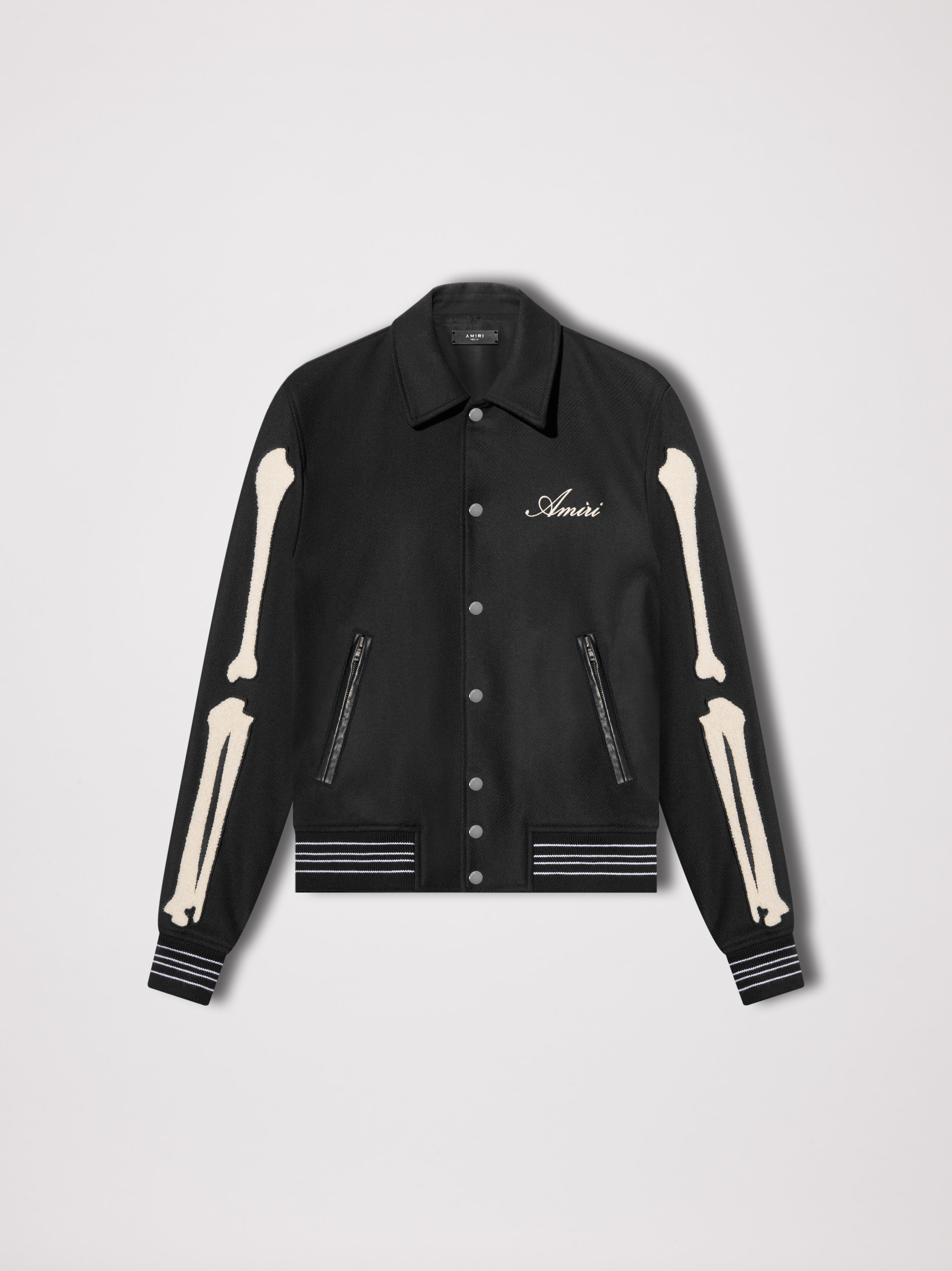 AMIRI BONES VARSITY JACKET | REVERSIBLE