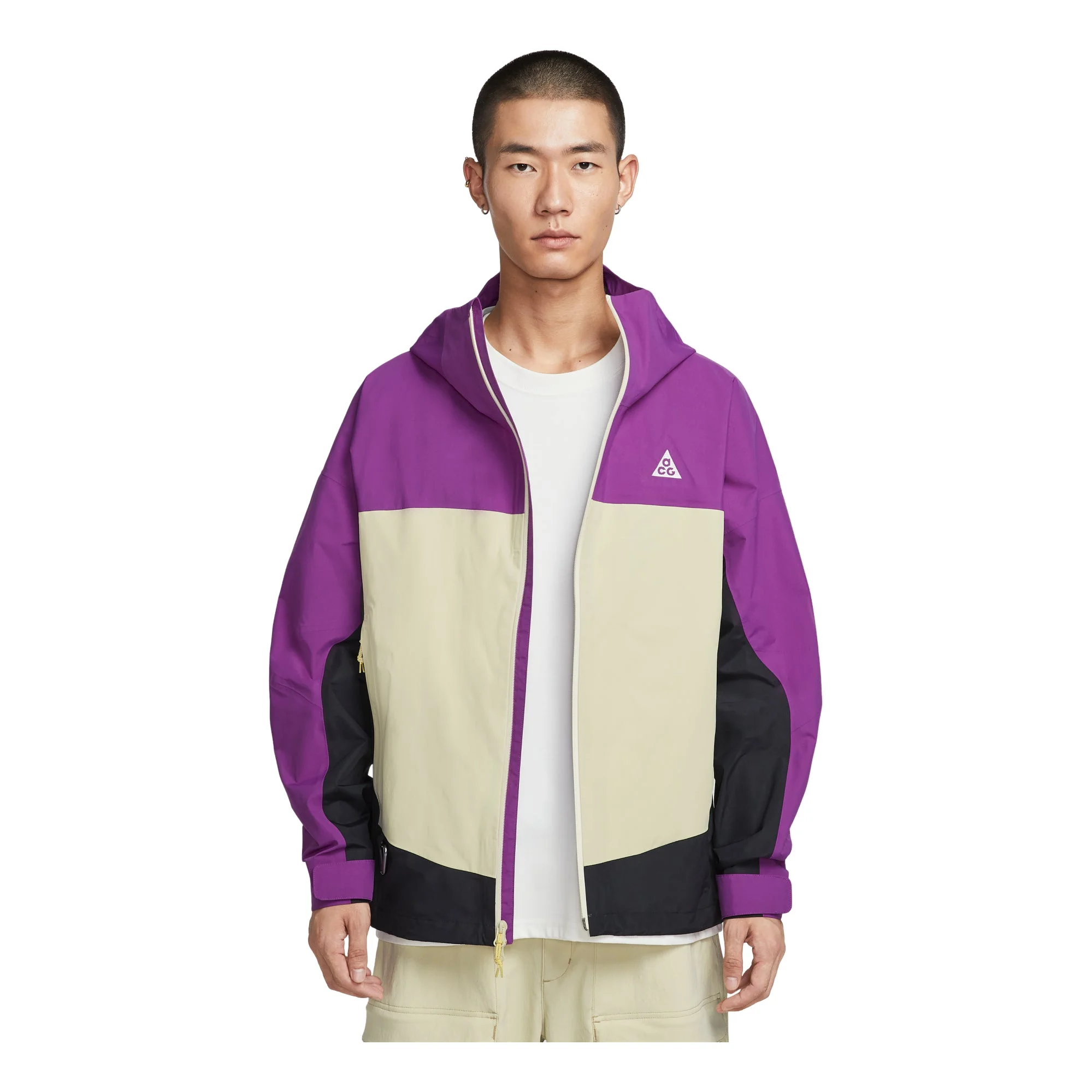 Nike ACG Morpho Storm-FIT ADV Rain Jacket Asia Sizing 'Purple Beige' HJ2688-505 - 1