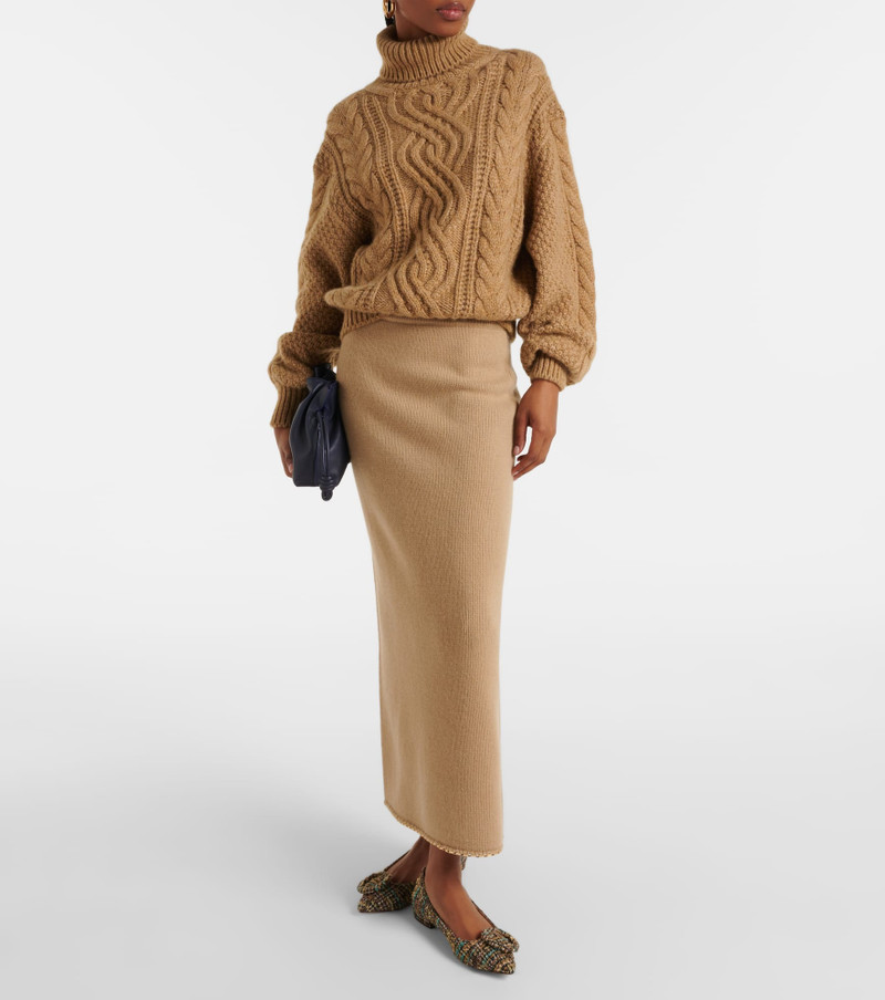 Gianvito Rossi Venezia tweed ballet flats outlook