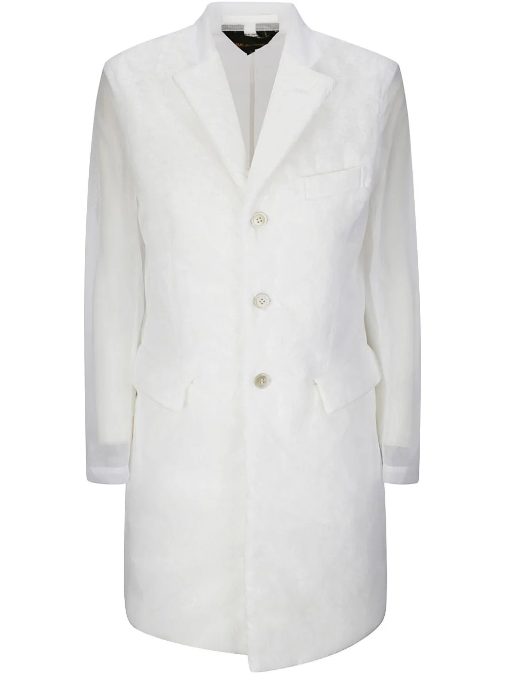 single-breasted coat - 1