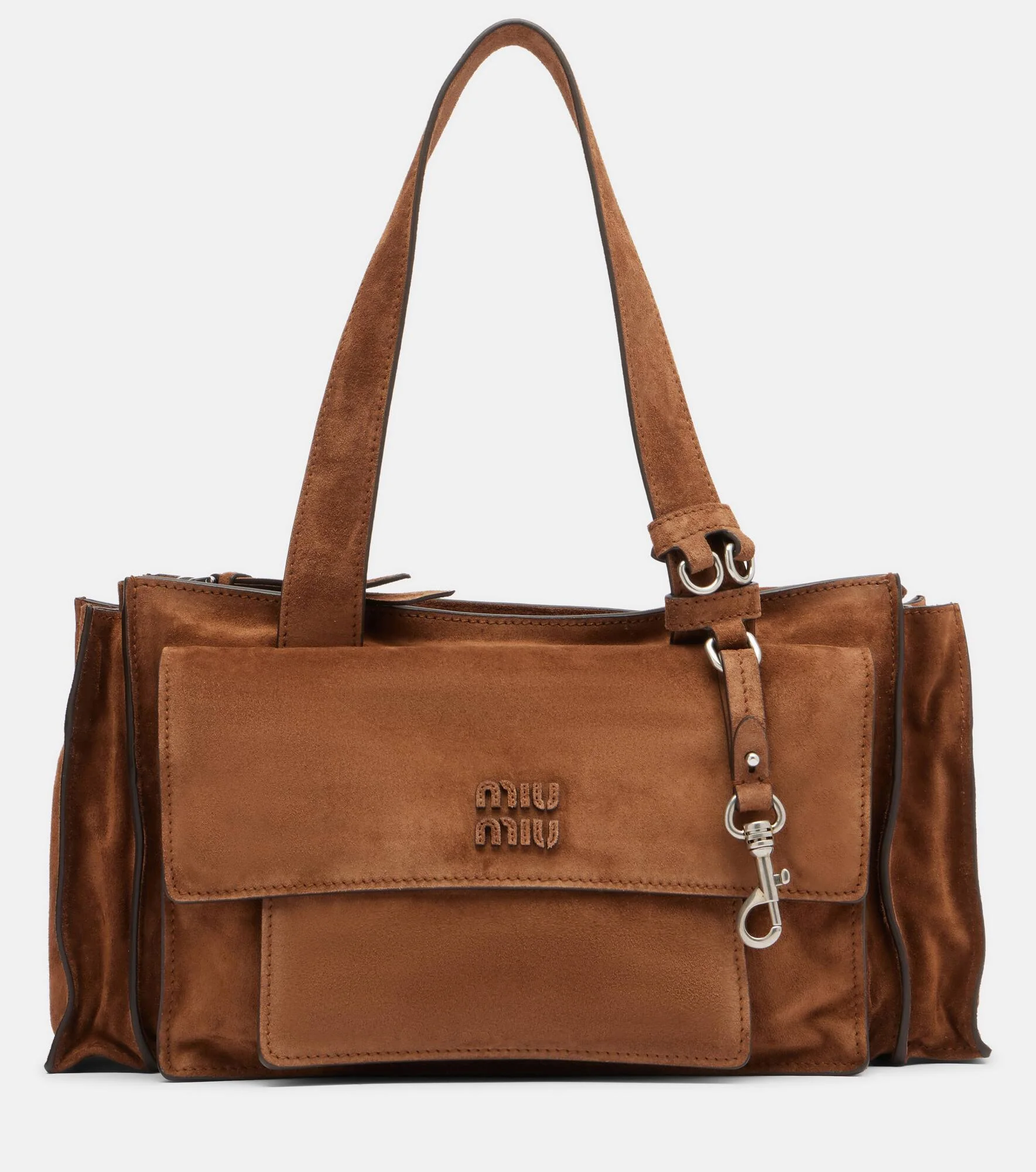 Utilitaire suede shoulder bag - 1