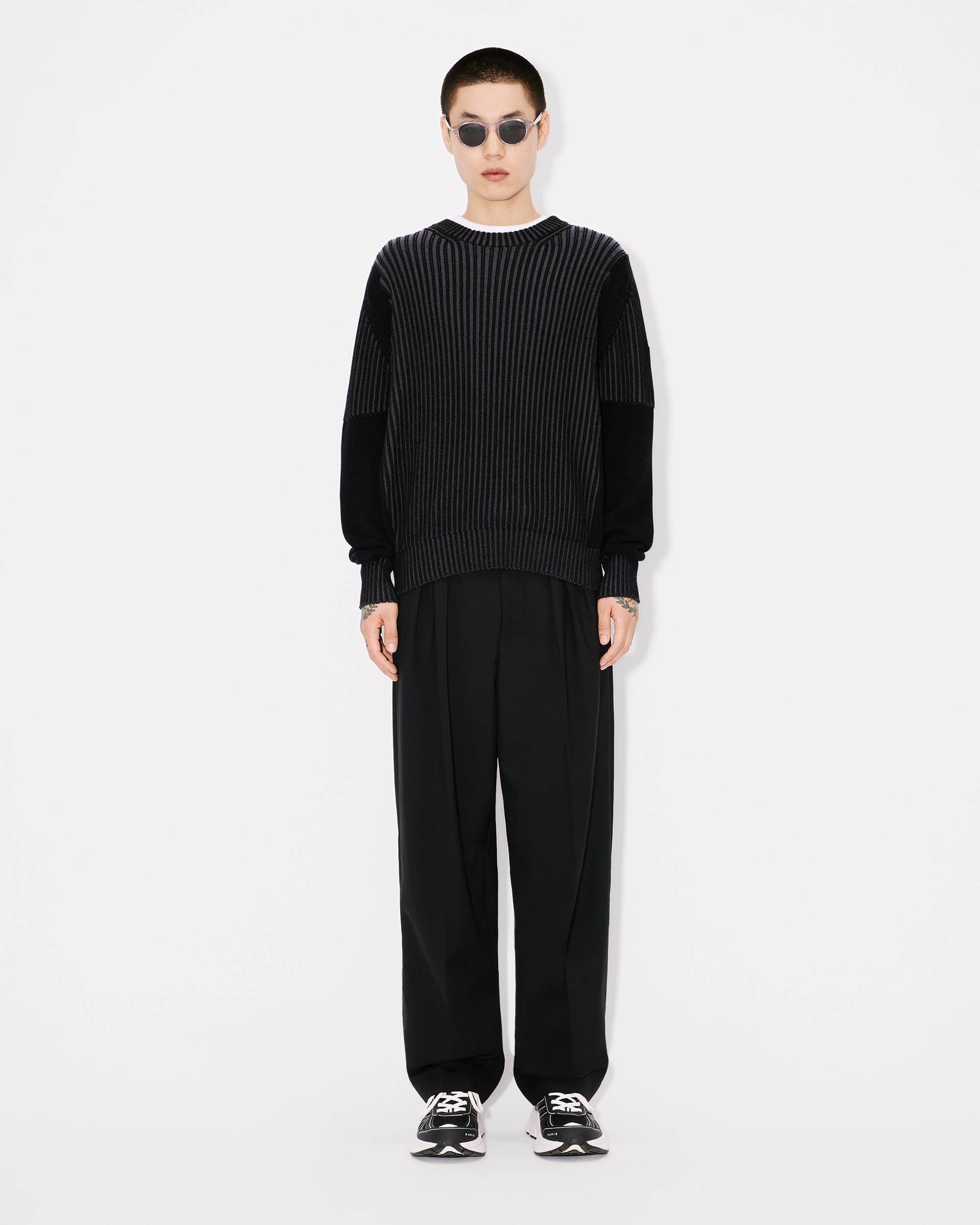 'Boke Flower 2.0' embroidered jumper in wool and cotton - 5