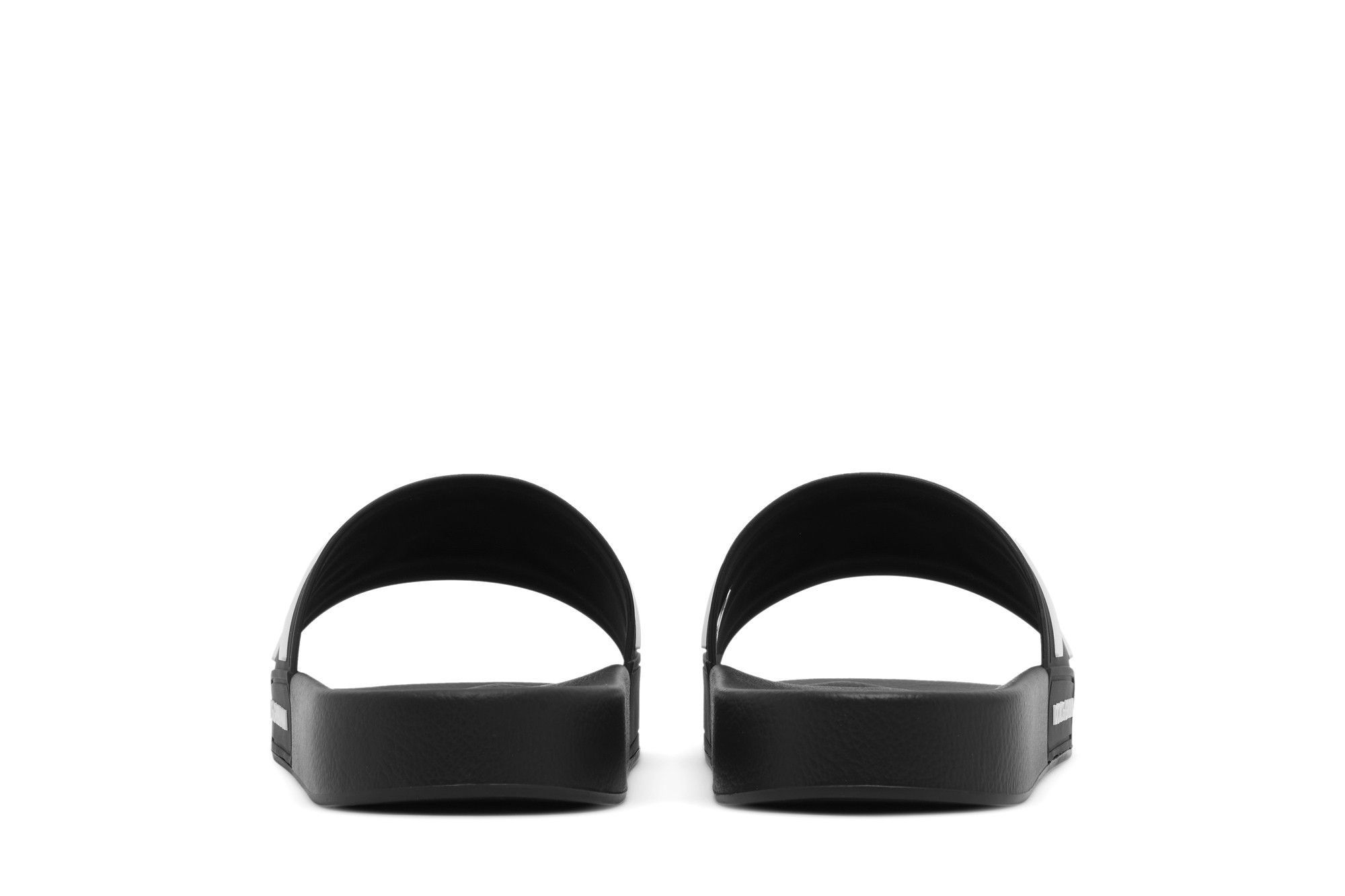 Dolce & Gabbana Slides 'DG Logo - Black White' - 6