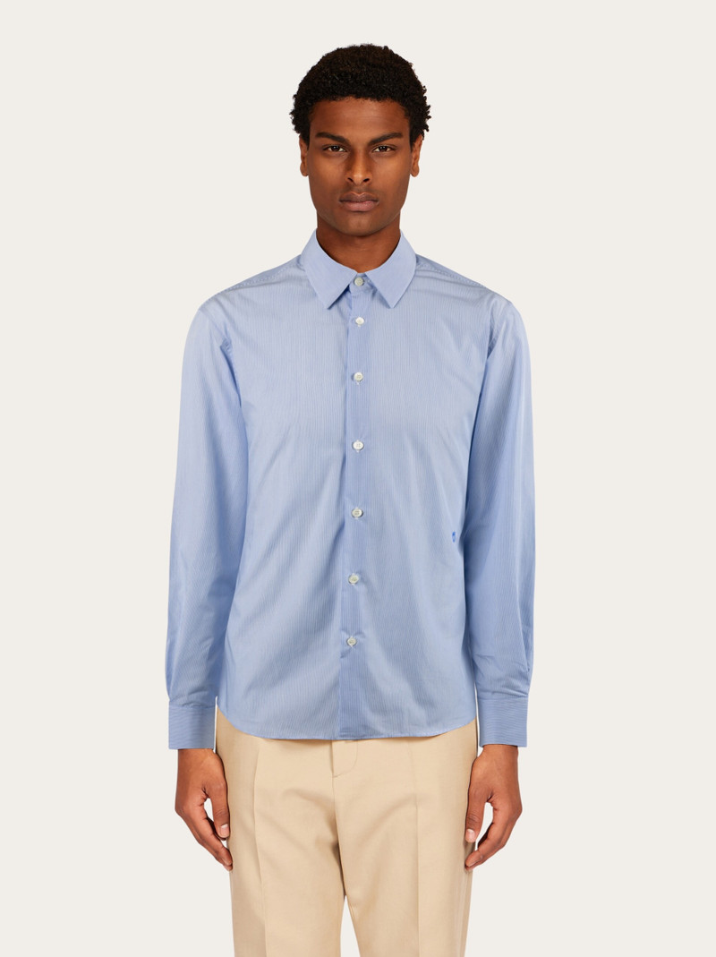 FERRAGAMO Shirt with micro print outlook